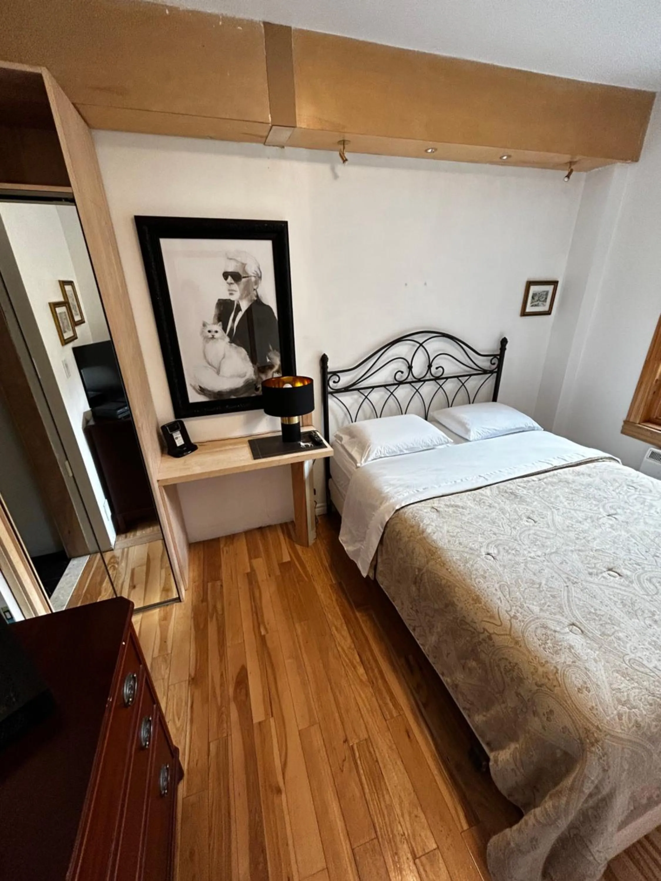 Bed in Gite Le Sieur de Joliette