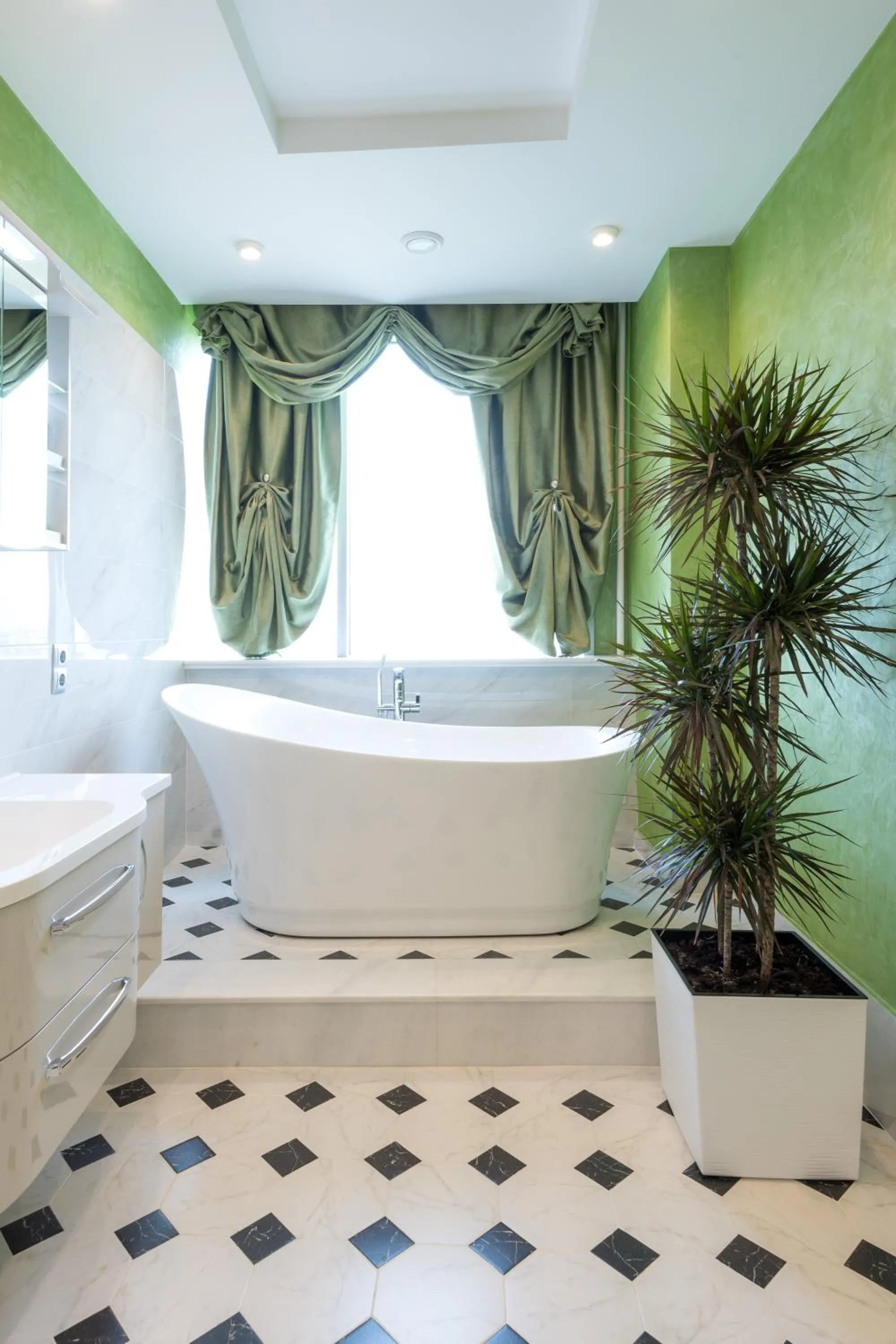 Bathroom in Hotel Duman