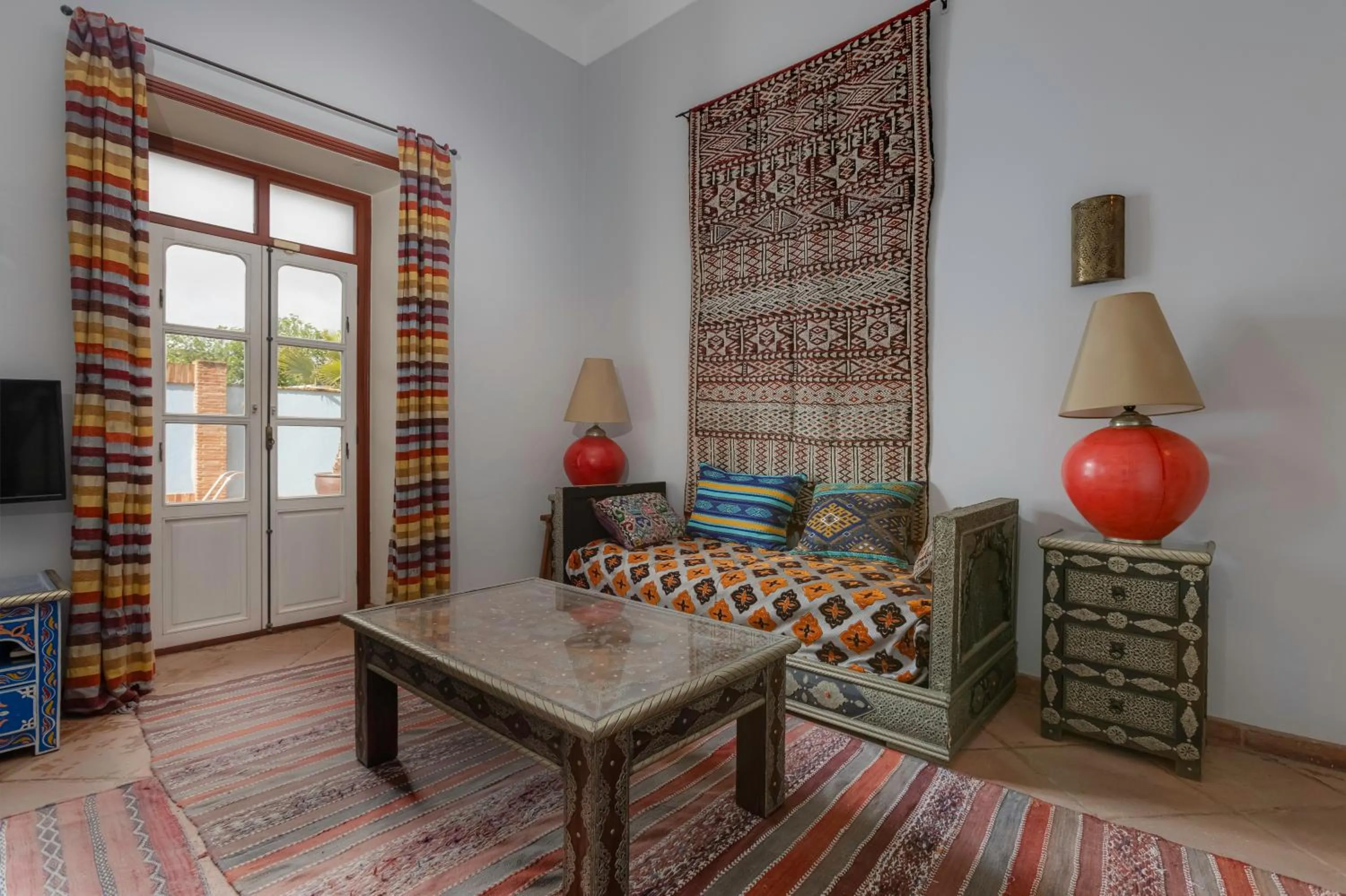 Living room in Casa da Moura