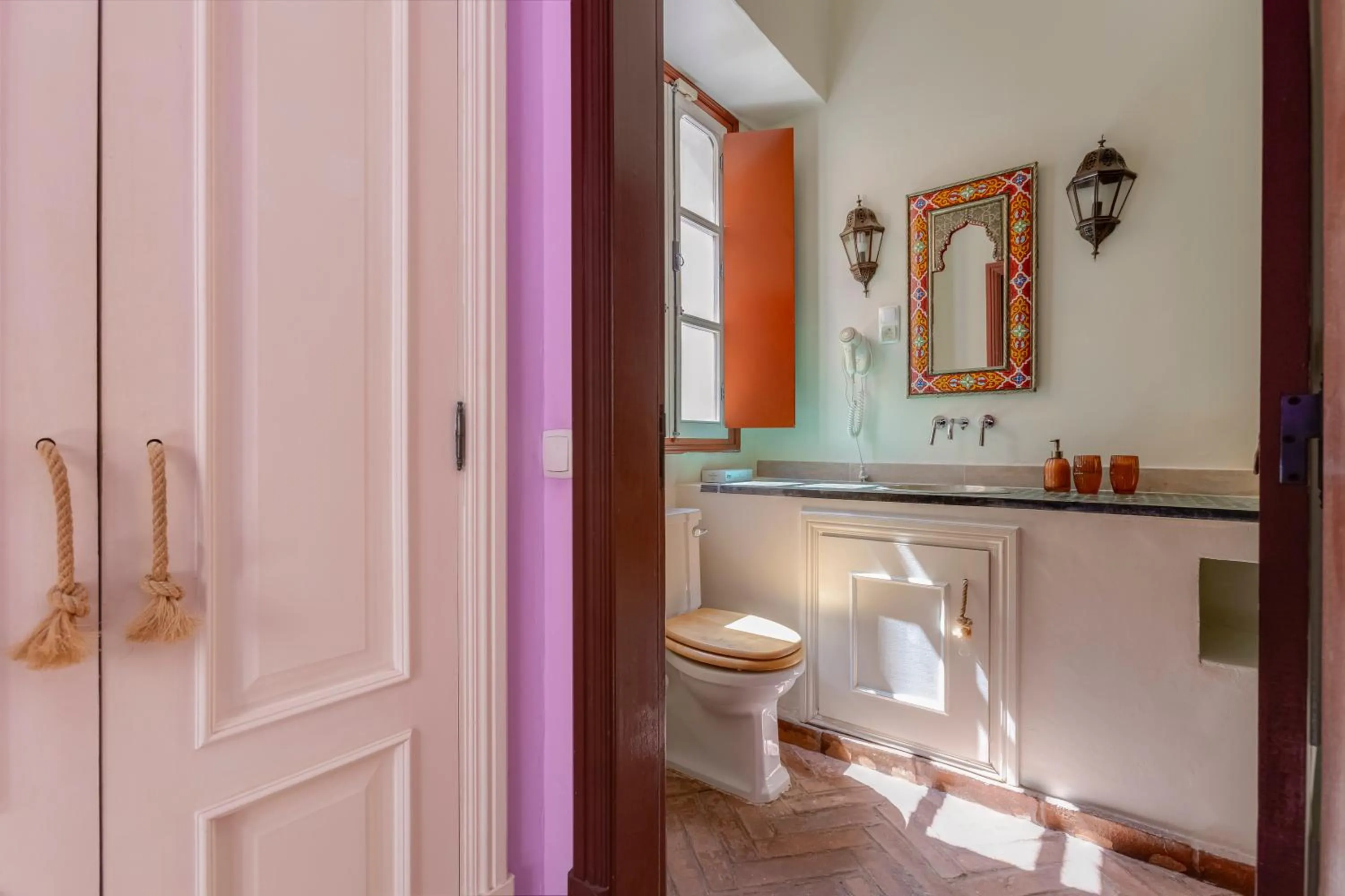 Toilet in Casa da Moura