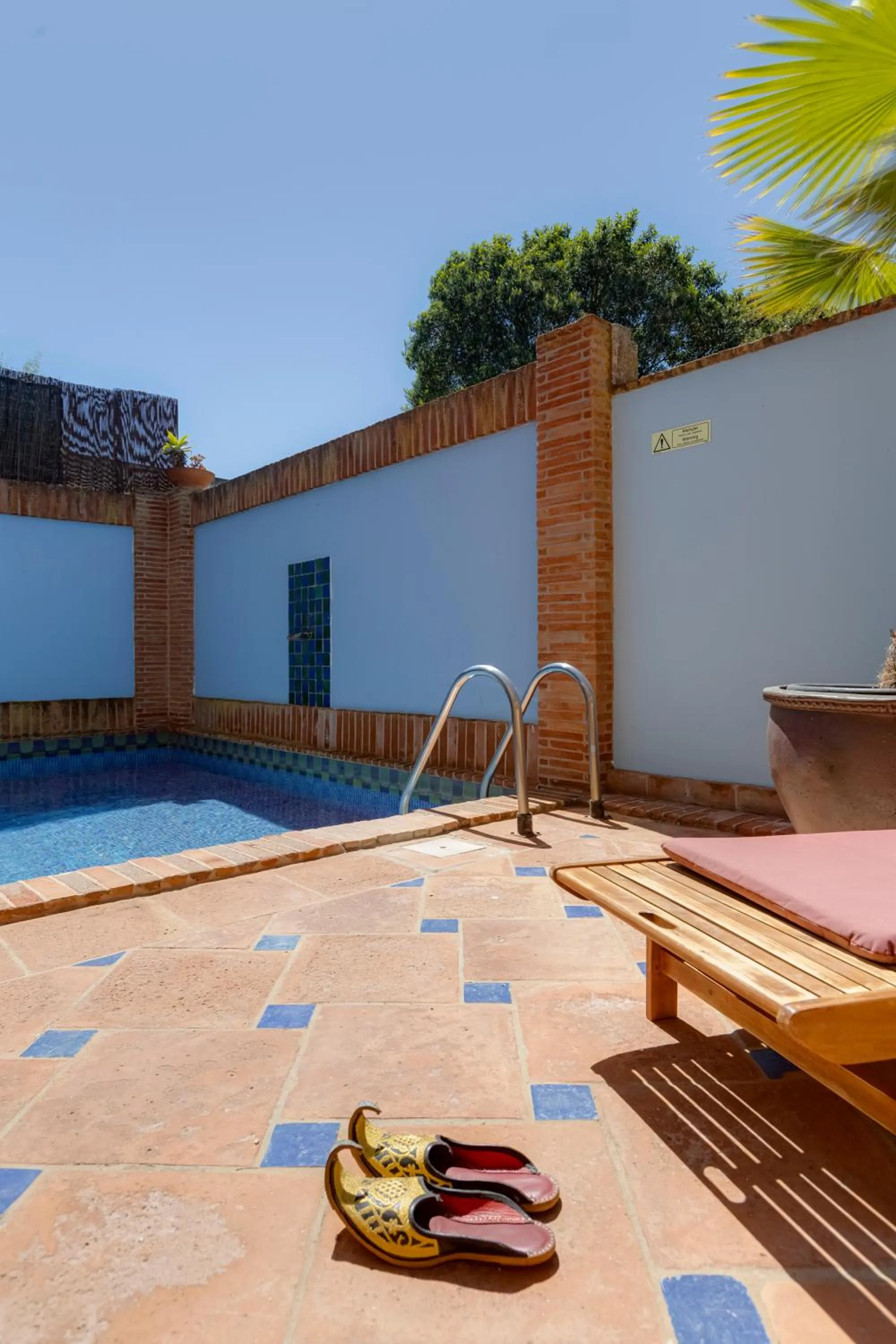 Pool view in Casa da Moura