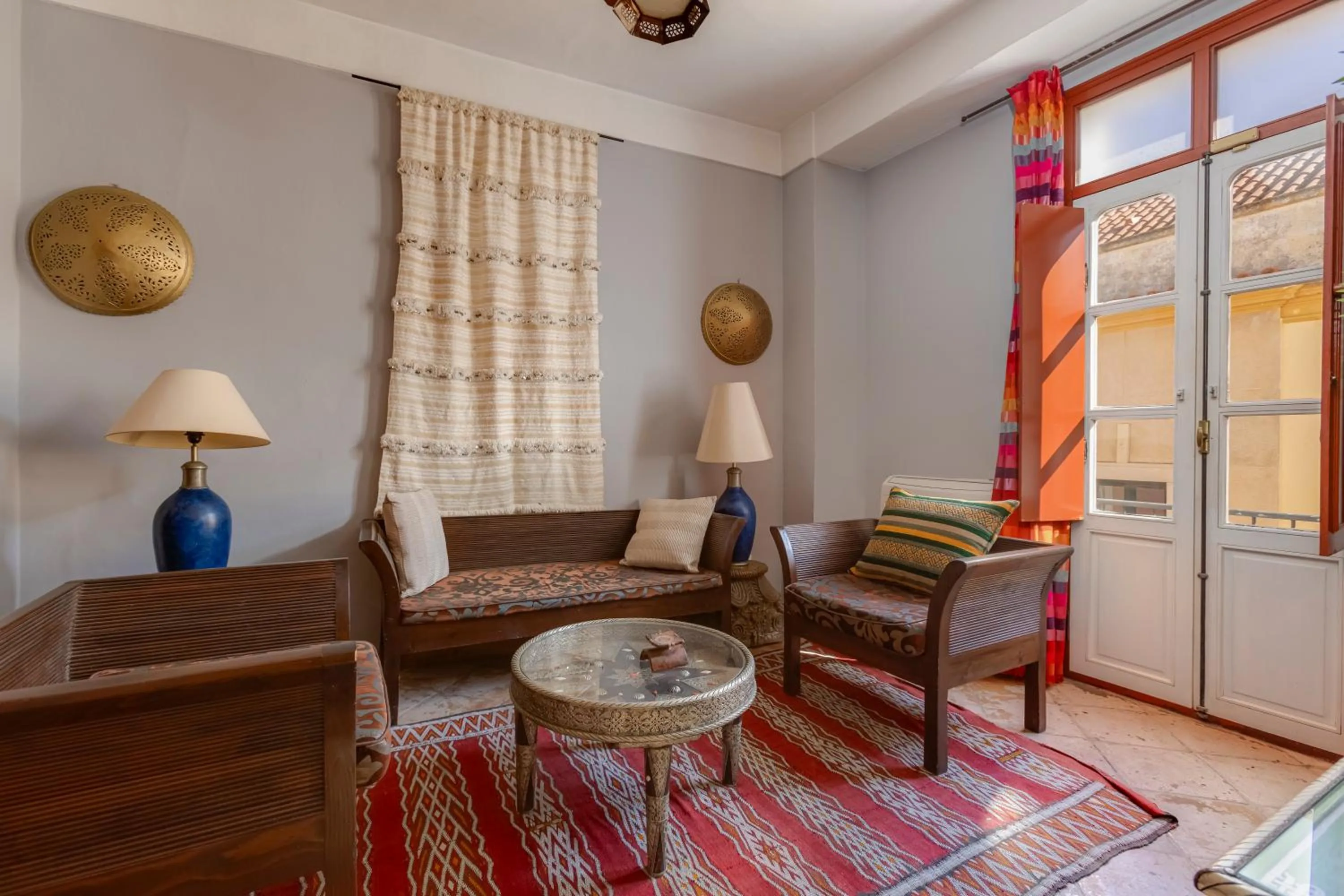 Living room in Casa da Moura
