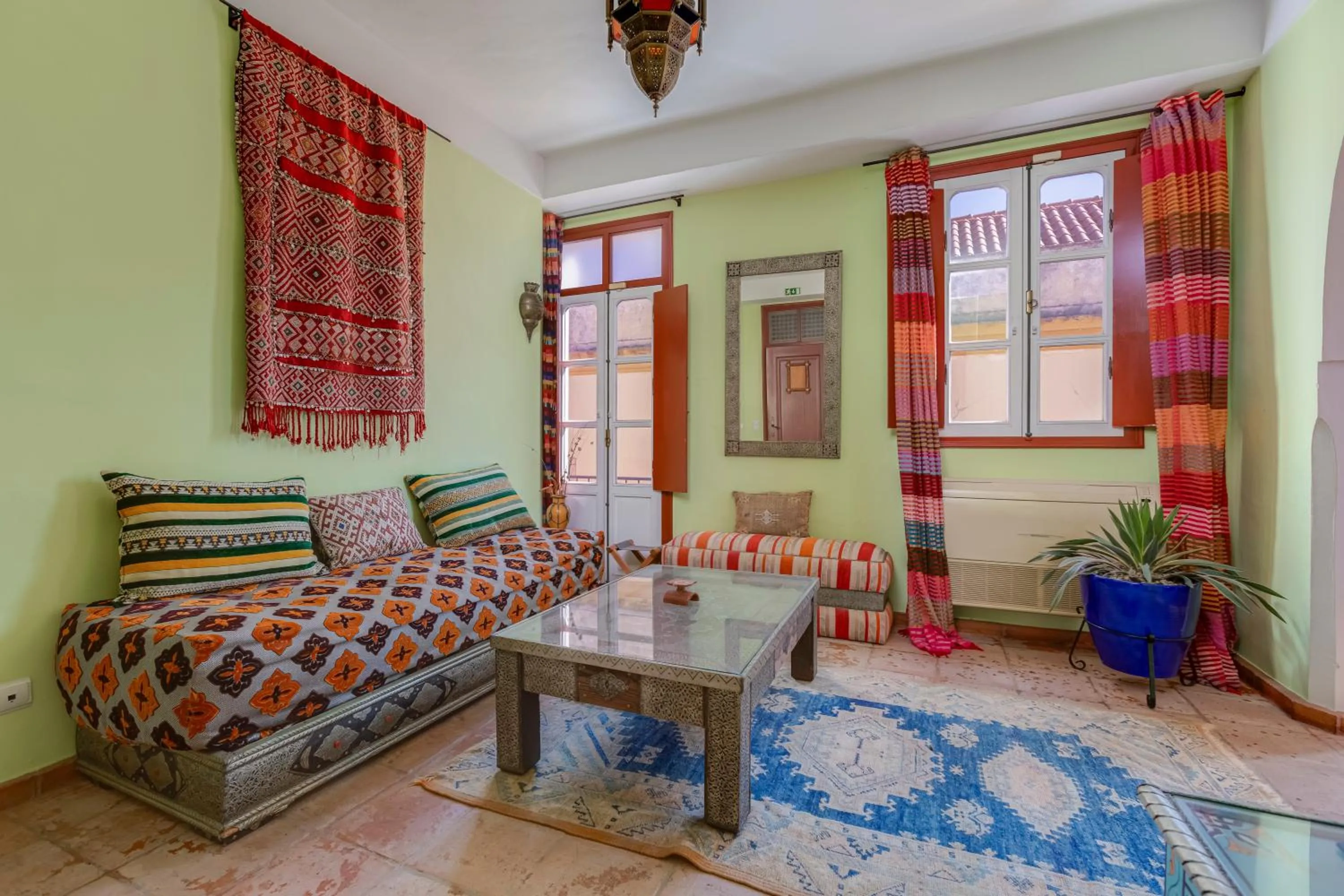 Living room, Bed in Casa da Moura