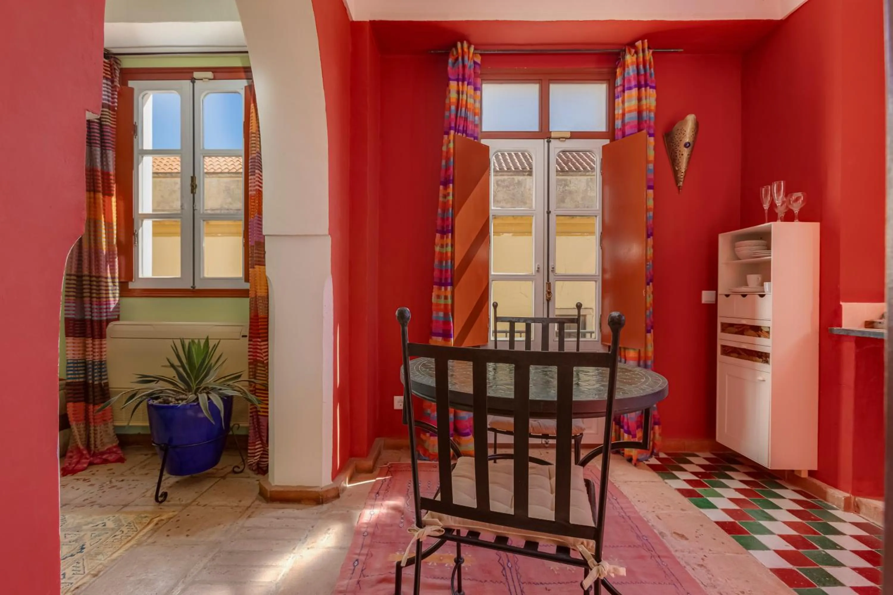 Seating area in Casa da Moura