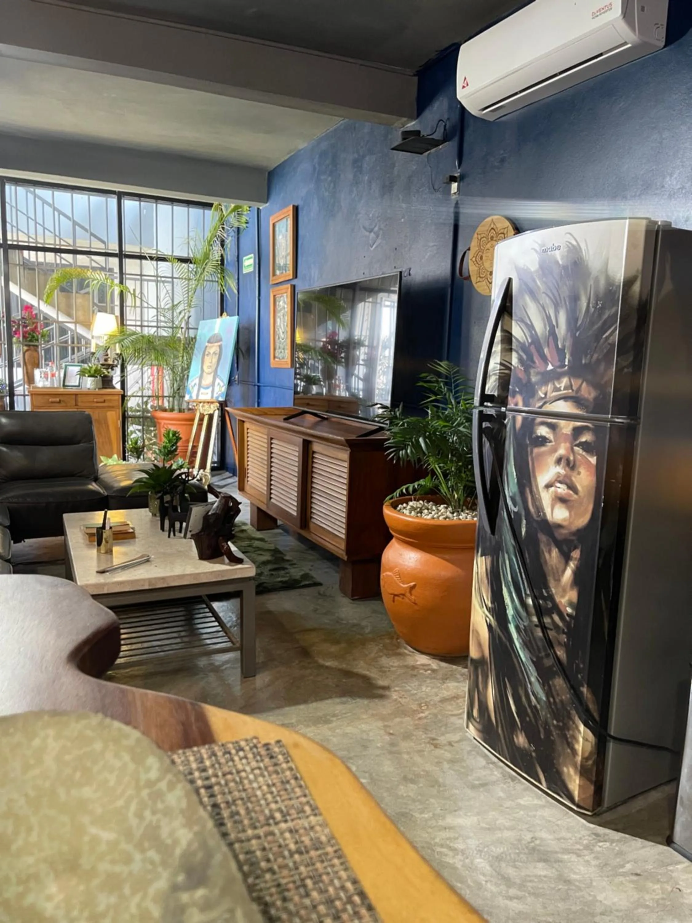 Living room in Casa Conicarit