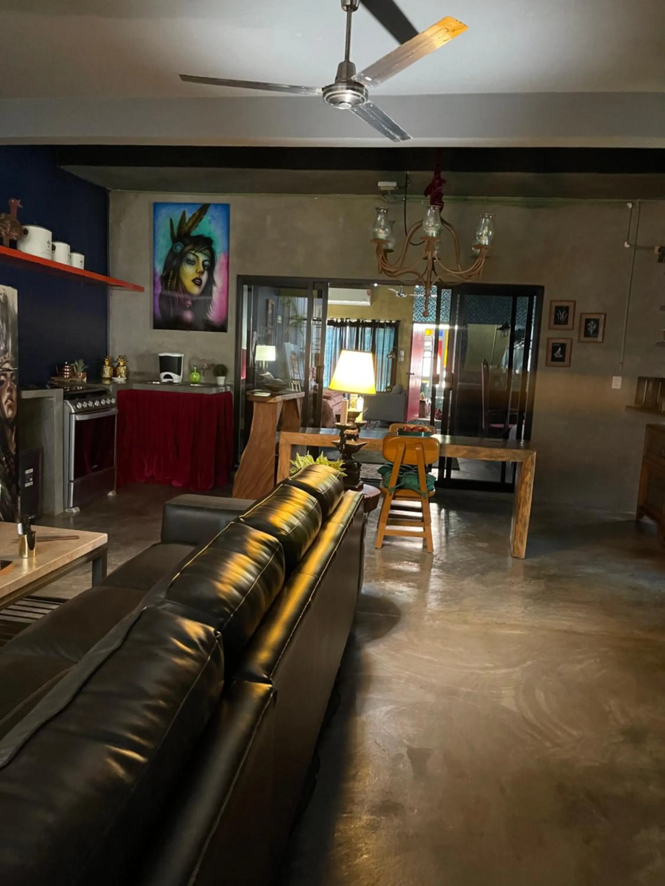 Living room in Casa Conicarit