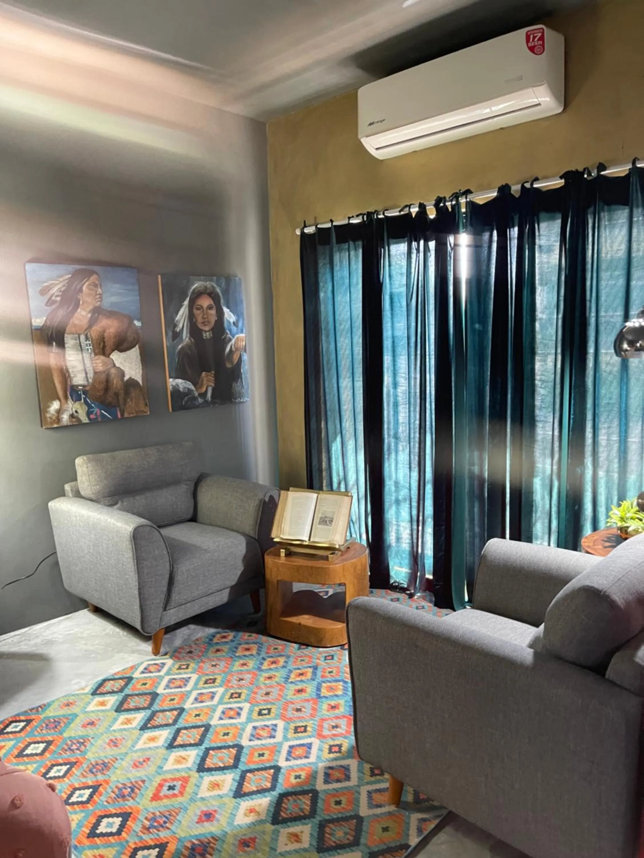 Living room in Casa Conicarit