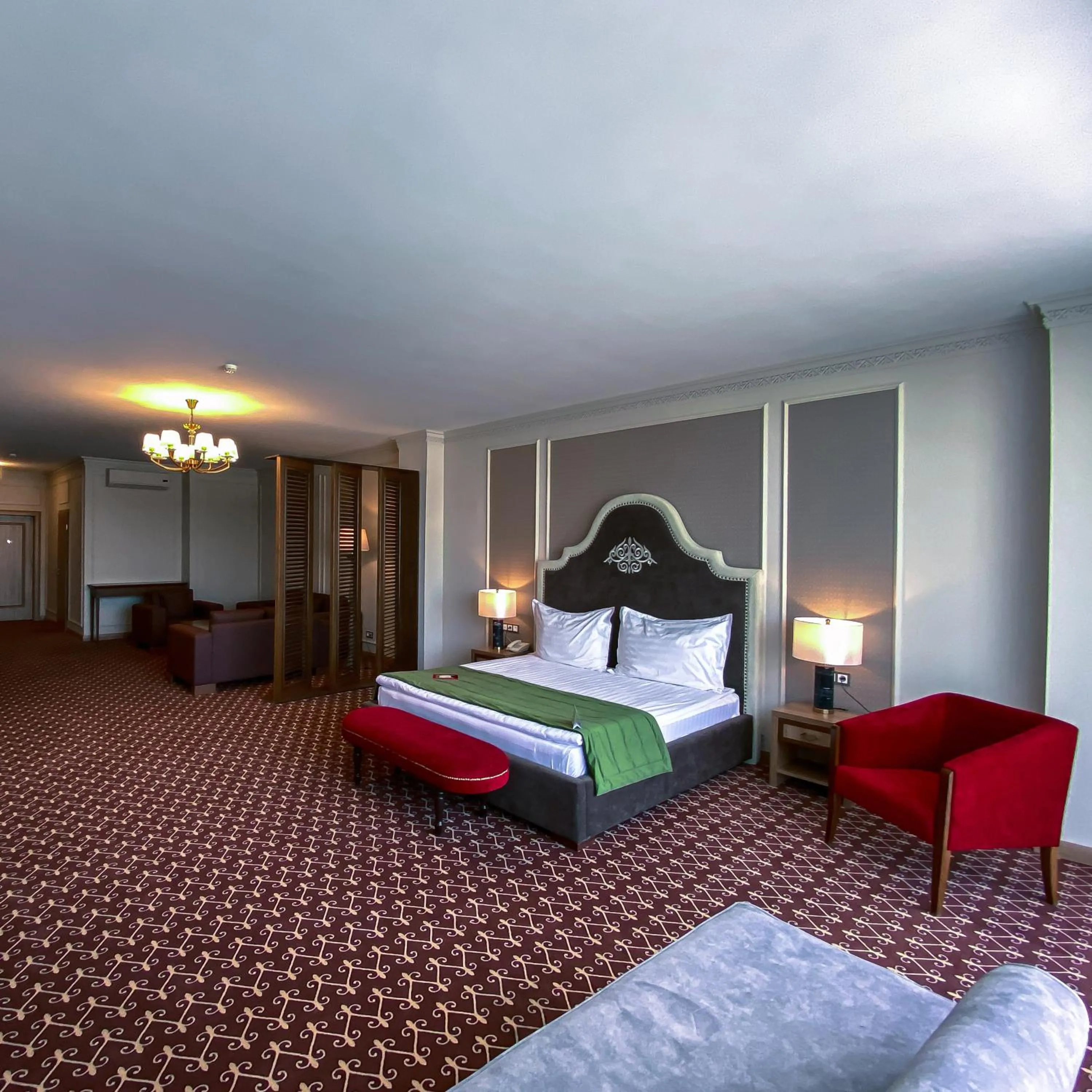 Photo of the whole room, Bed in Jumbaktas Astana Hotel