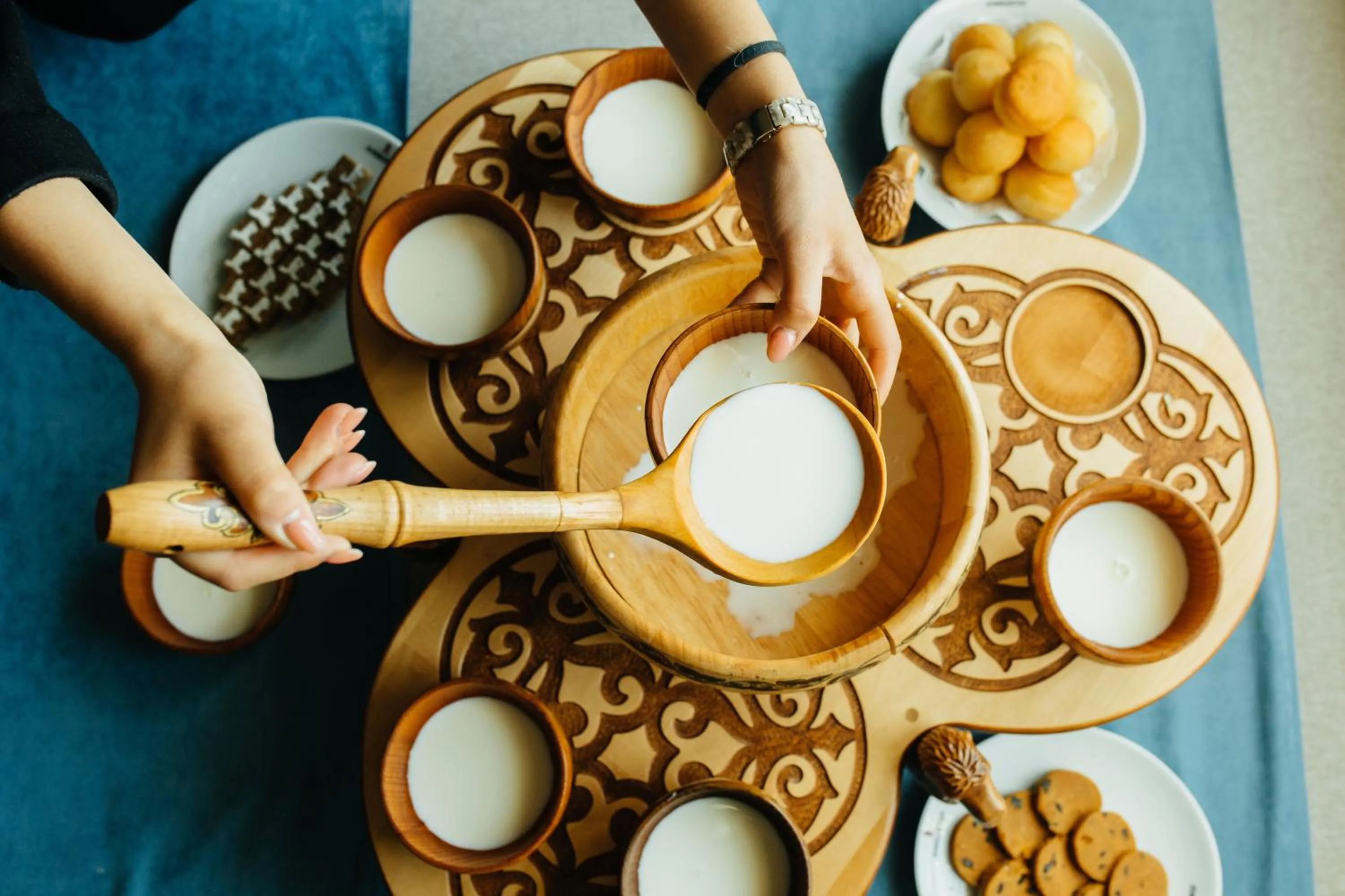 Food and drinks in Jumbaktas Astana Hotel