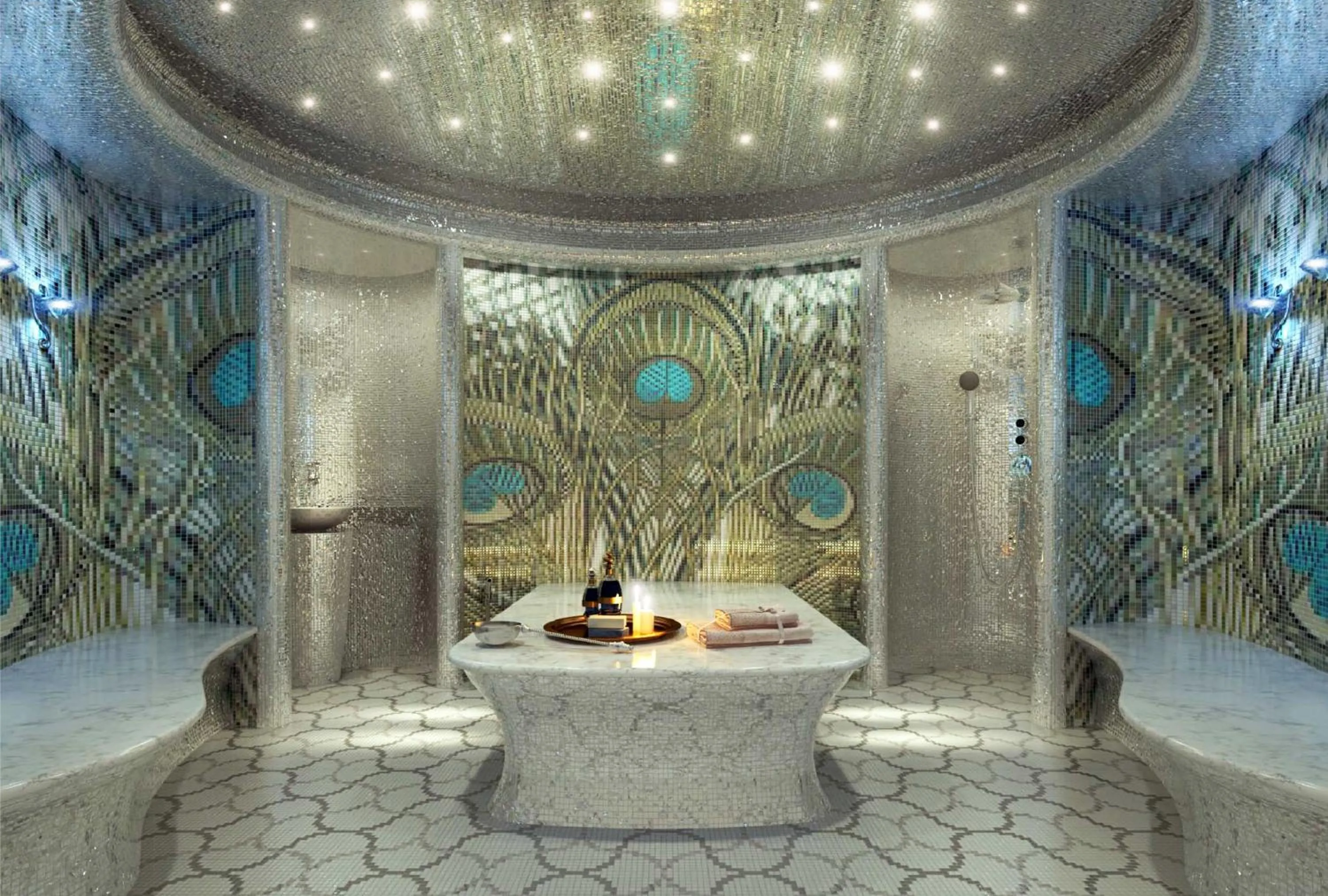 Sauna in Jumbaktas Astana Hotel