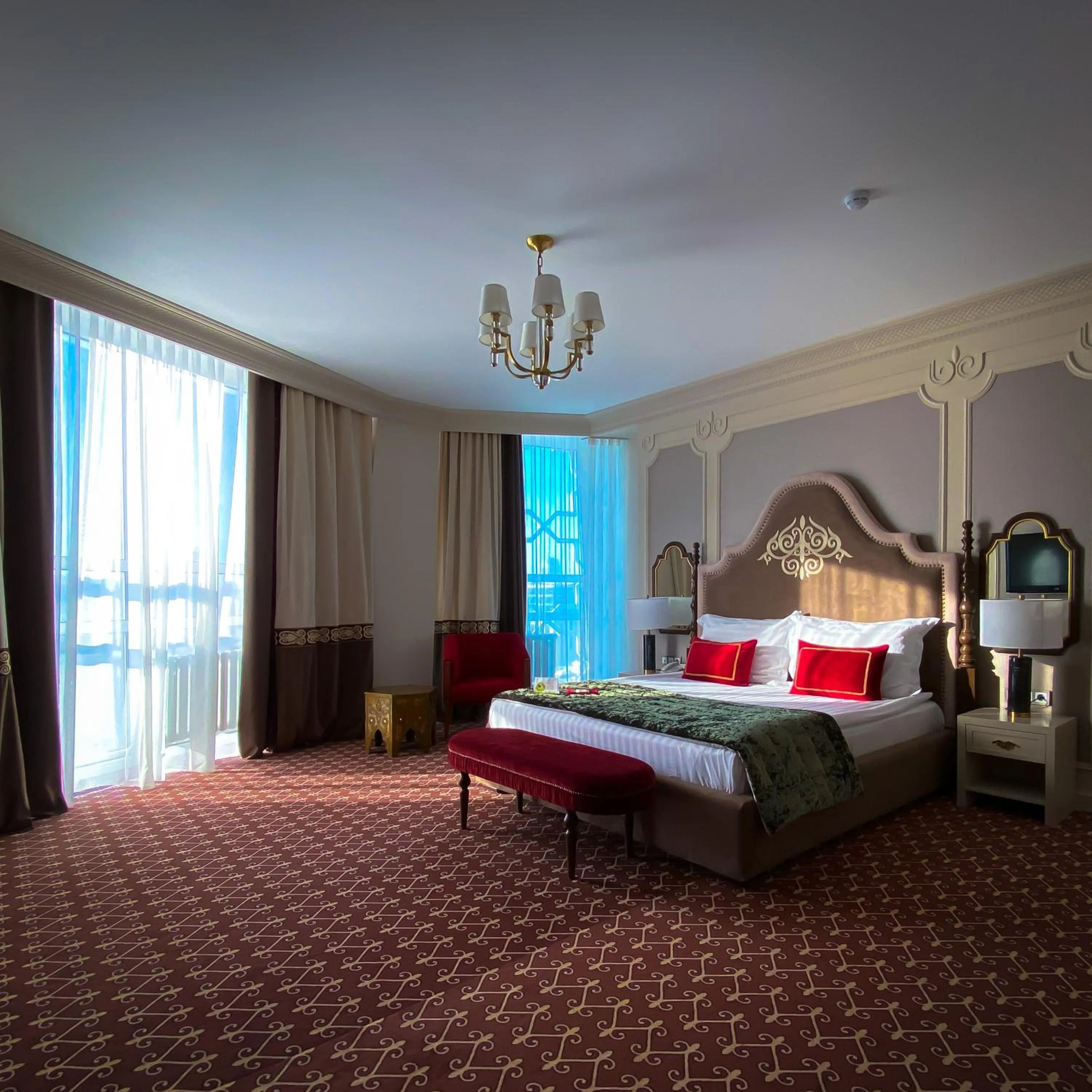 Photo of the whole room, Bed in Jumbaktas Astana Hotel