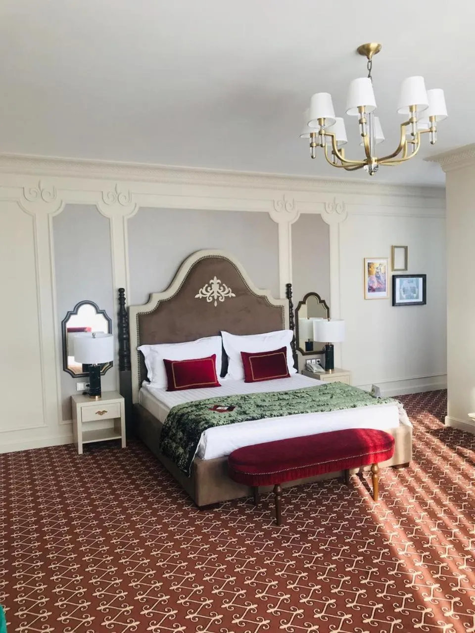 Bed in Jumbaktas Astana Hotel