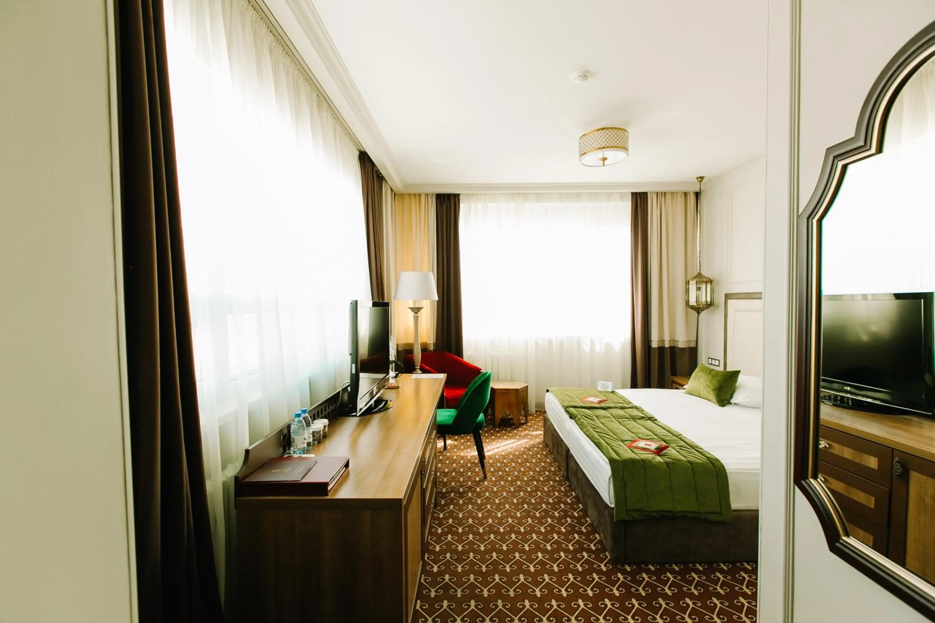 Photo of the whole room, Bed in Jumbaktas Astana Hotel