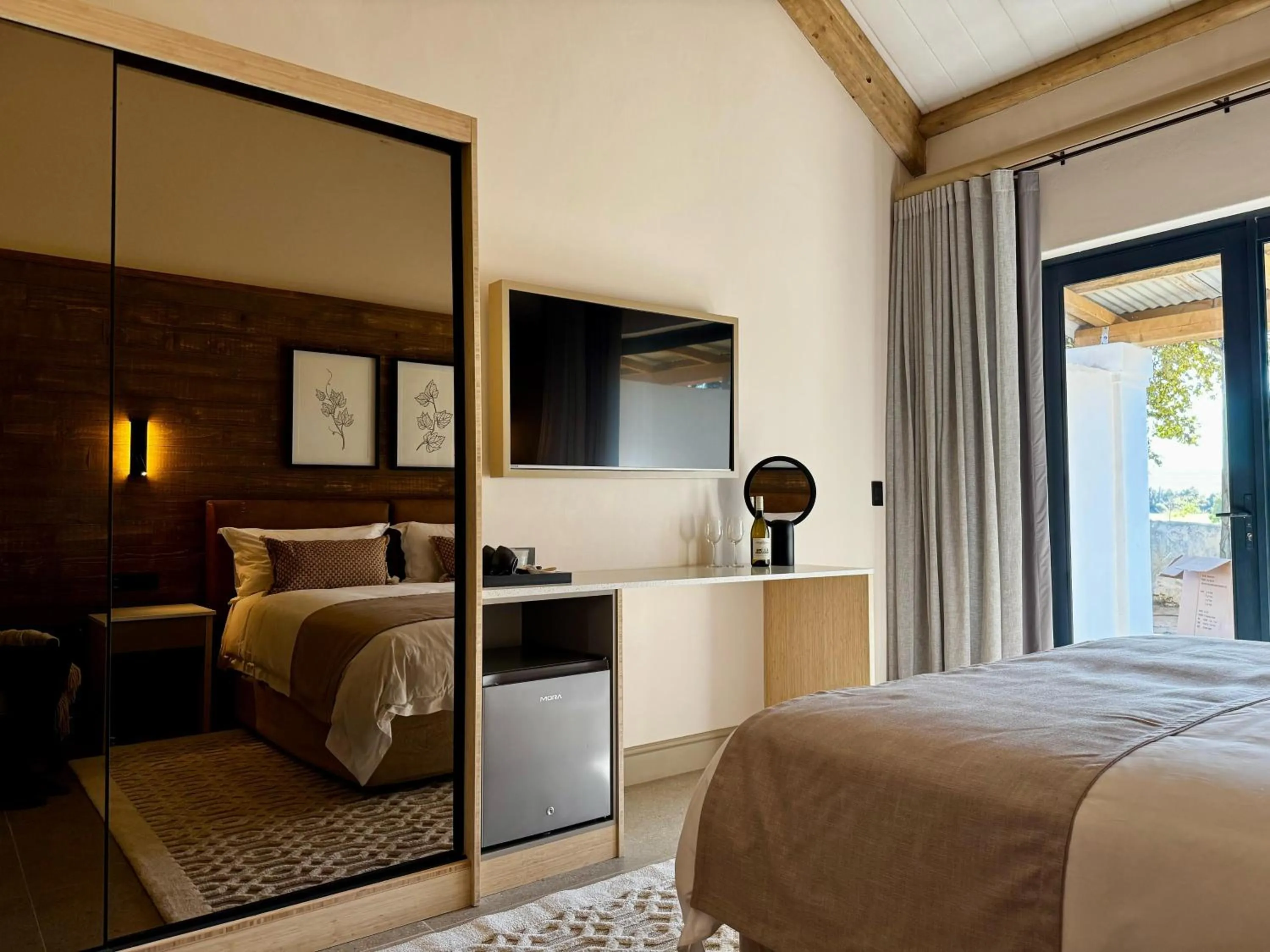 Bed in Meerendal Boutique Hotel