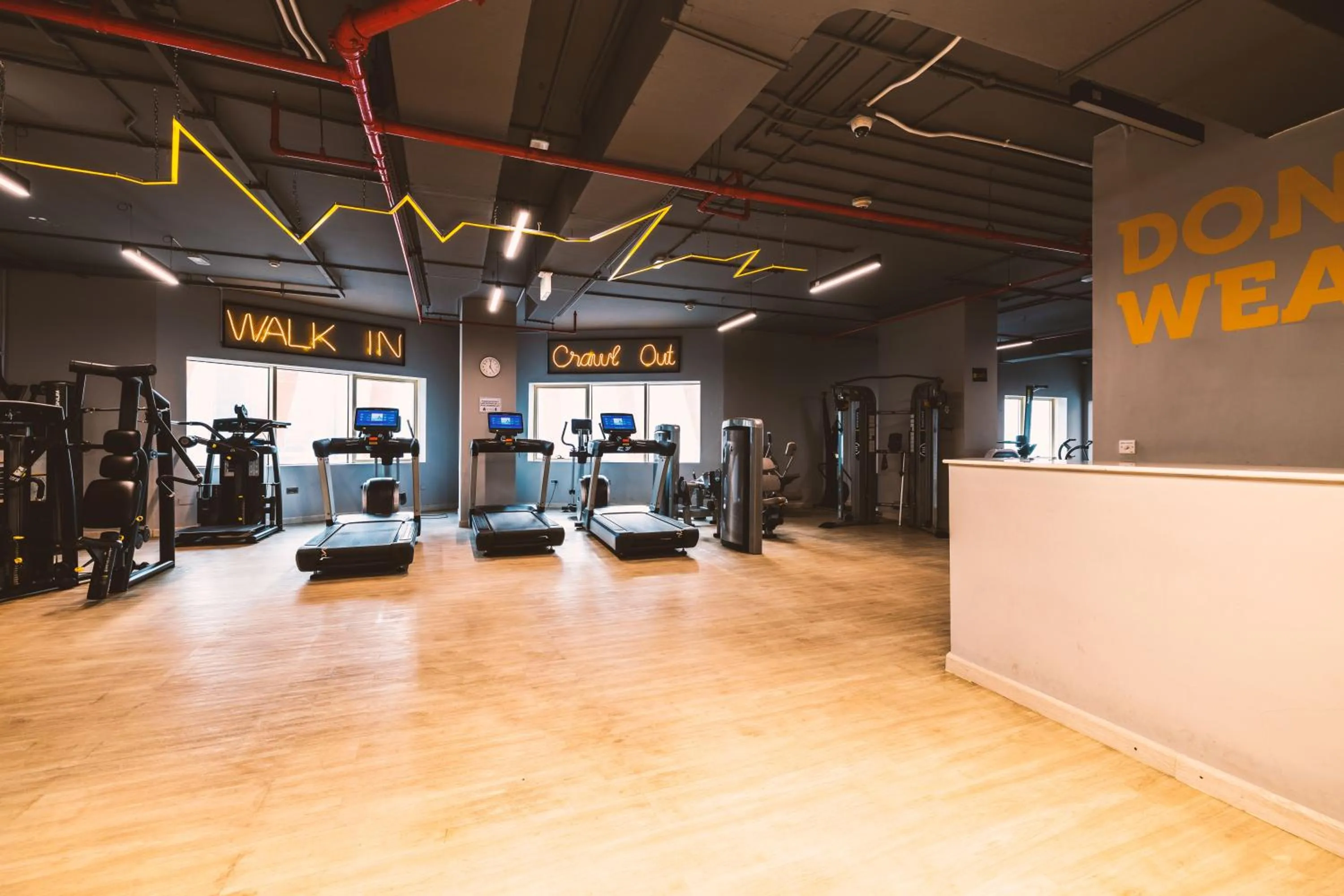 Fitness centre/facilities in Magnum Hotel & Suites West Bay