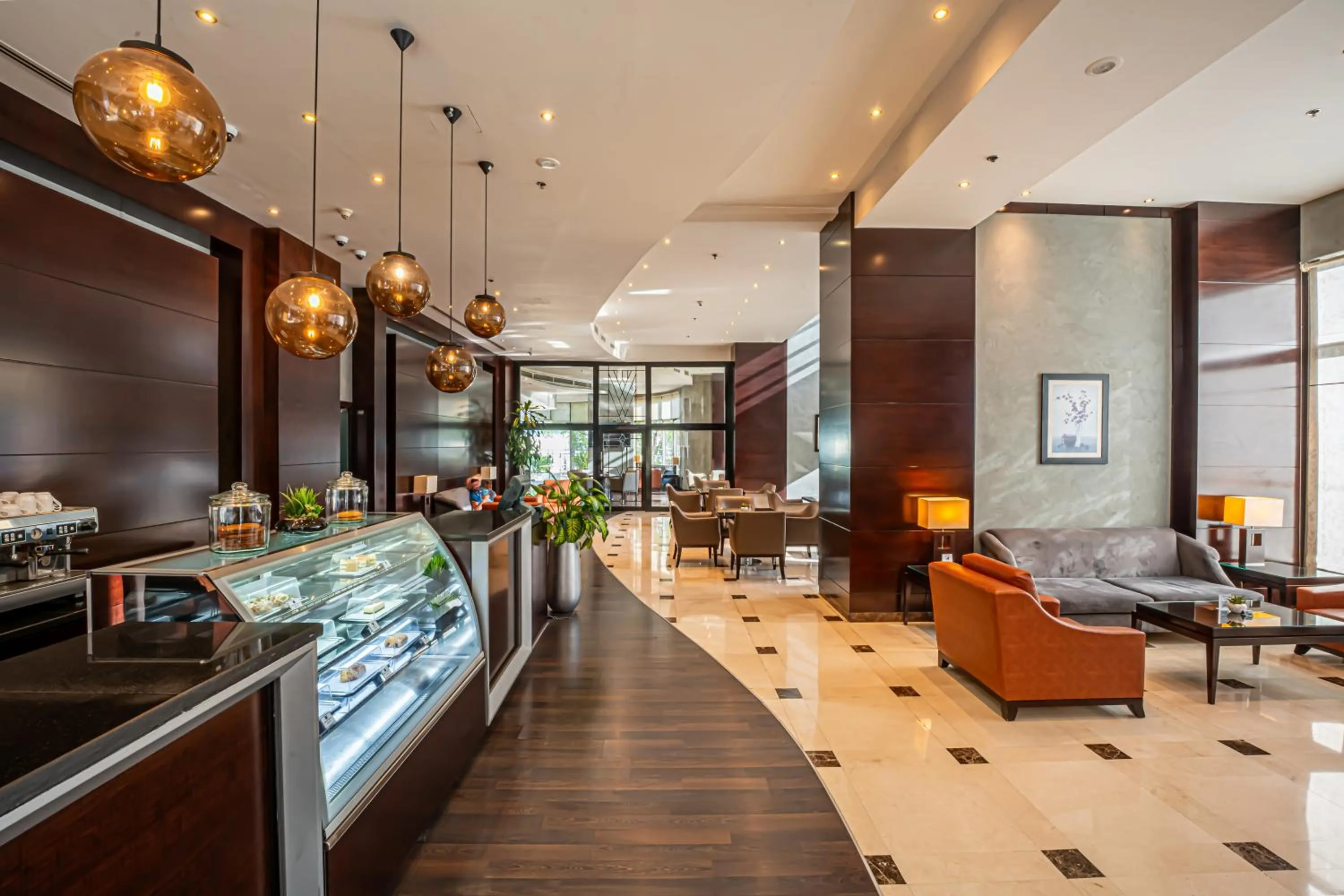 Seating area in Millennium Central Doha