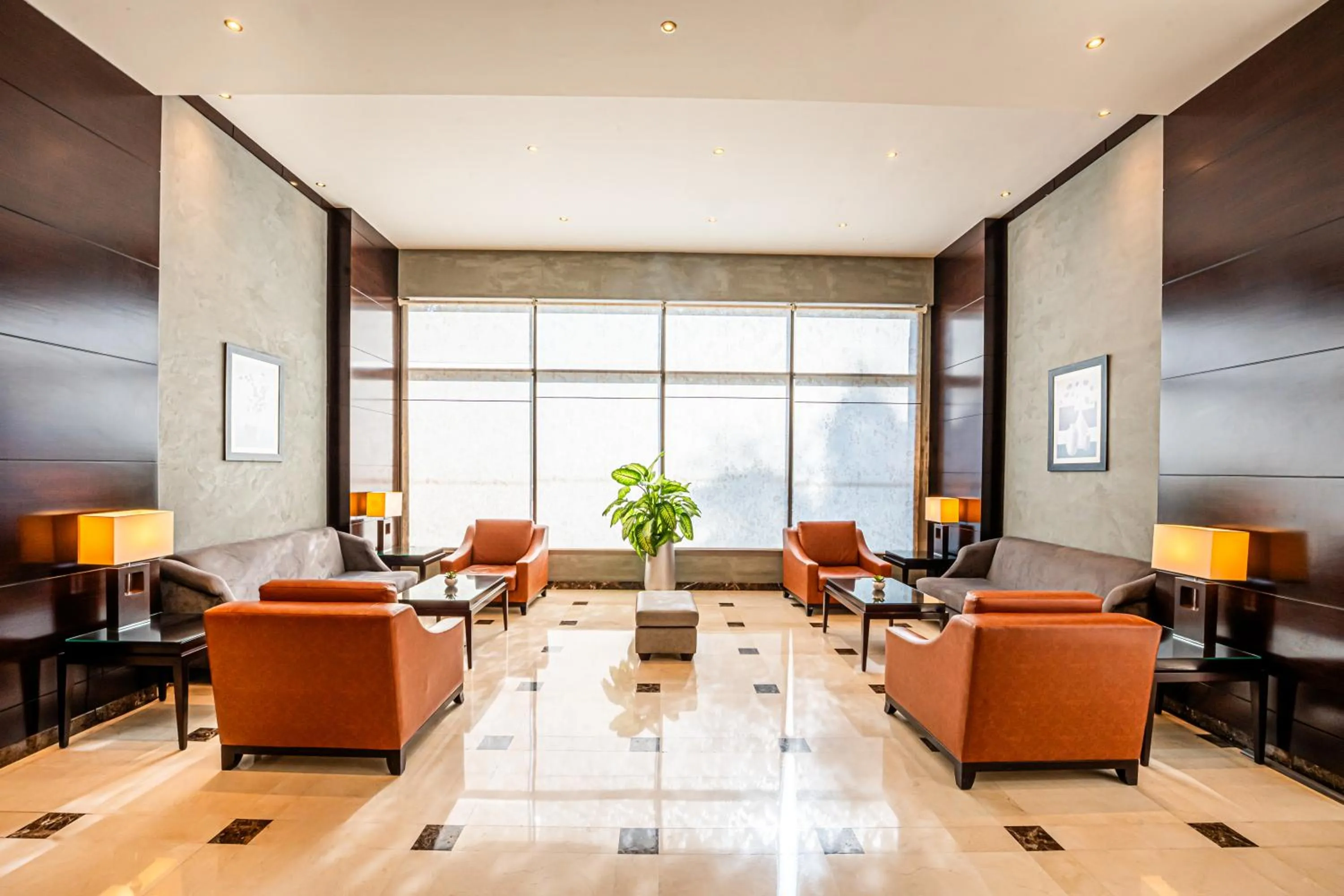 Seating area in Millennium Central Doha