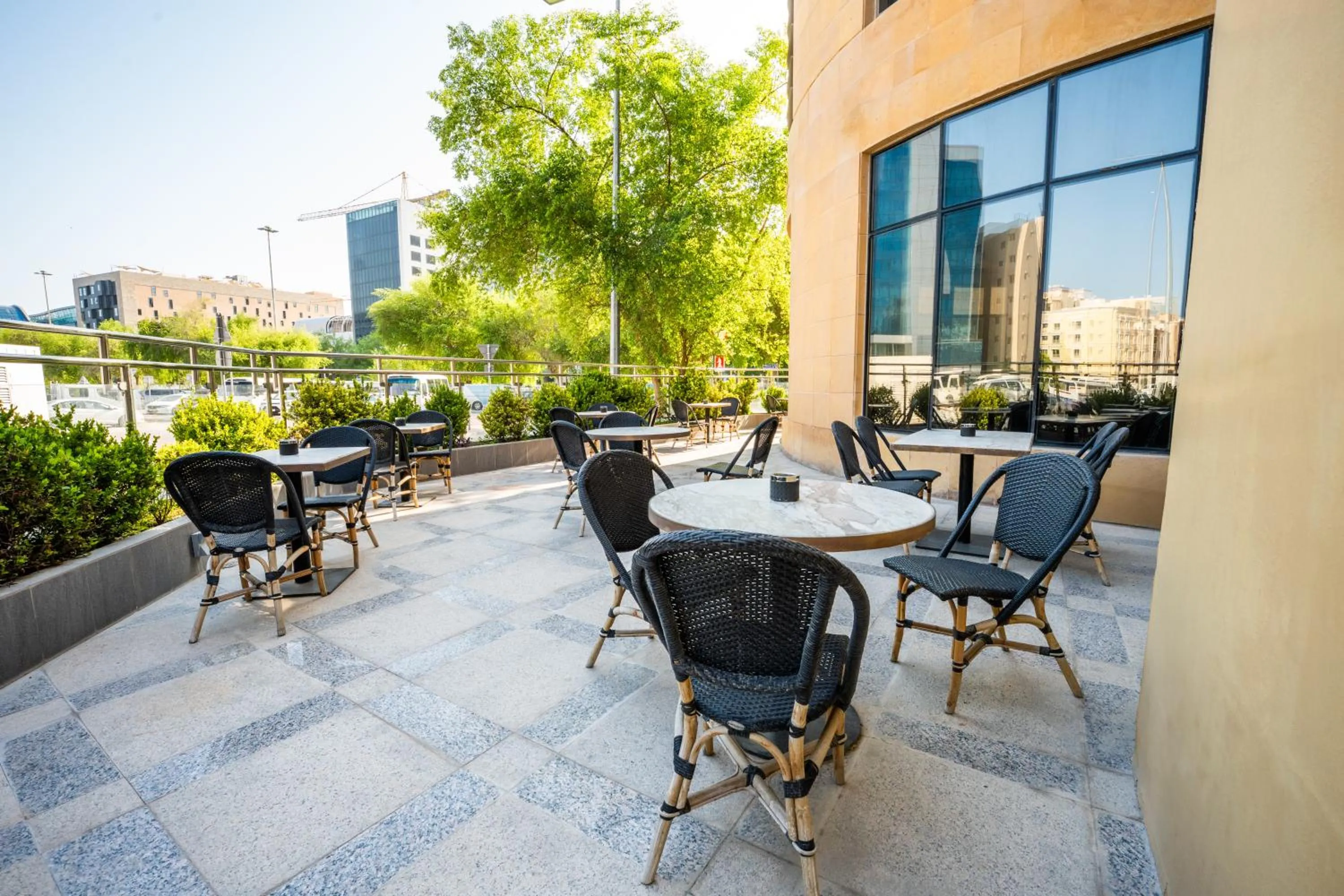 Seating area in Millennium Central Doha