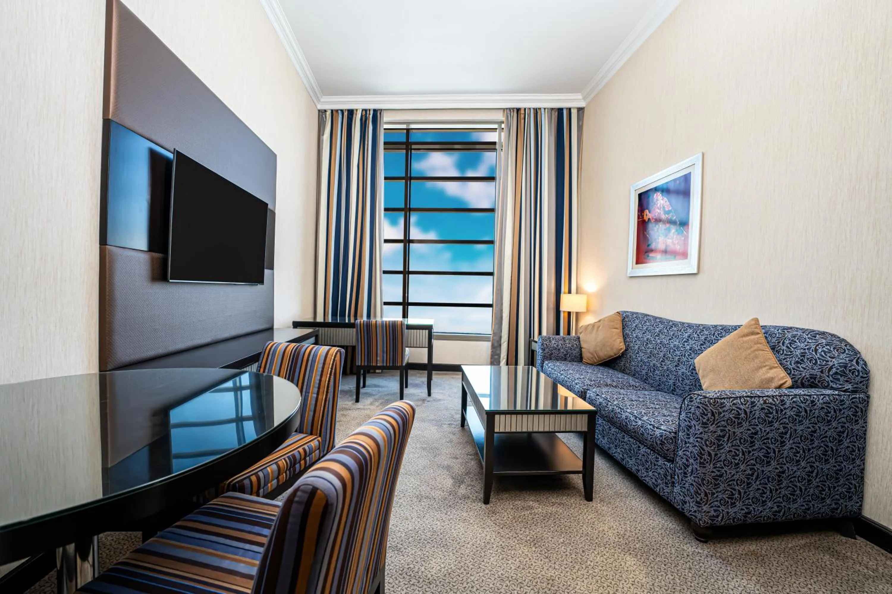 Seating area in Millennium Central Doha