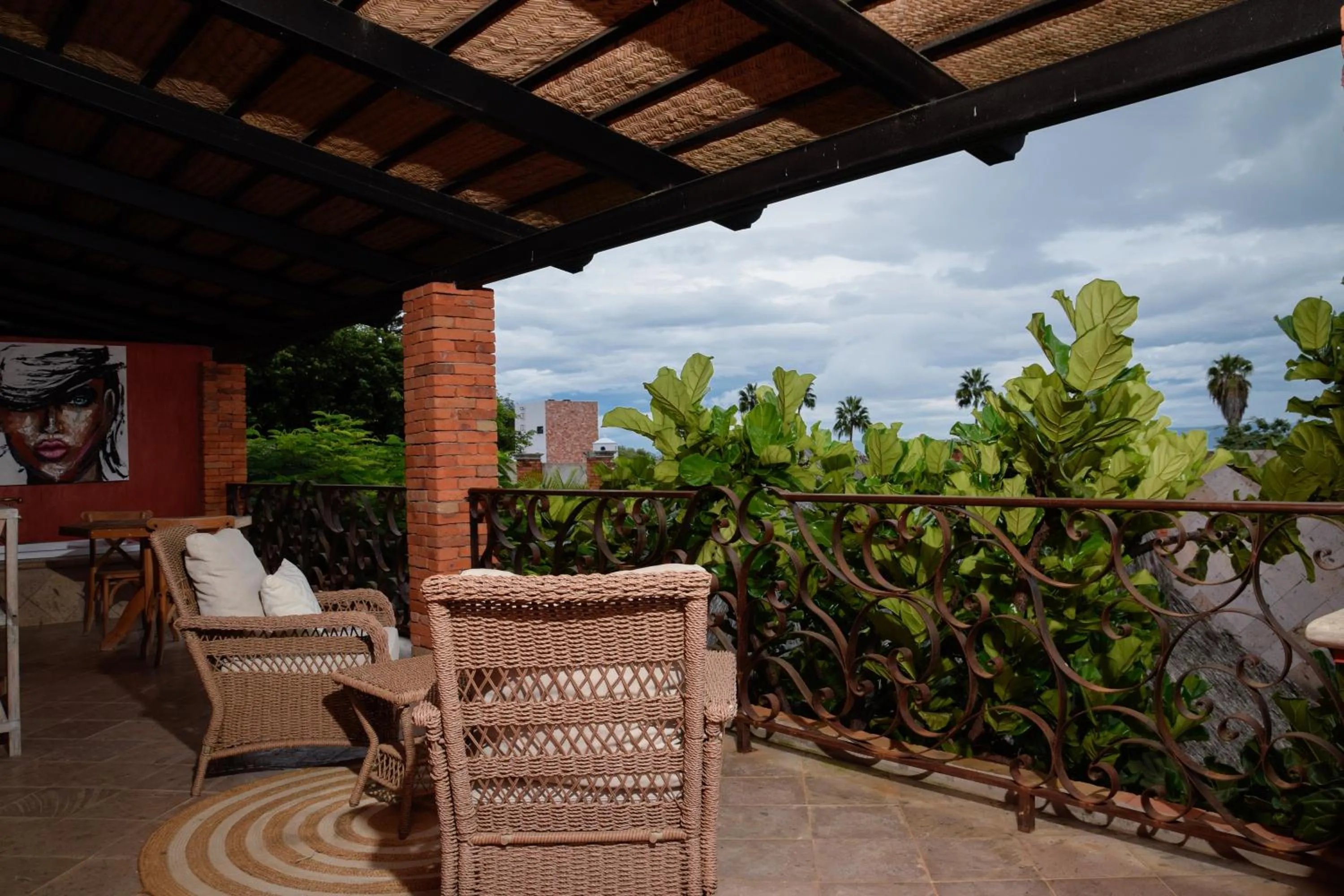 Balcony/Terrace in Casa Miura Hotel Boutique