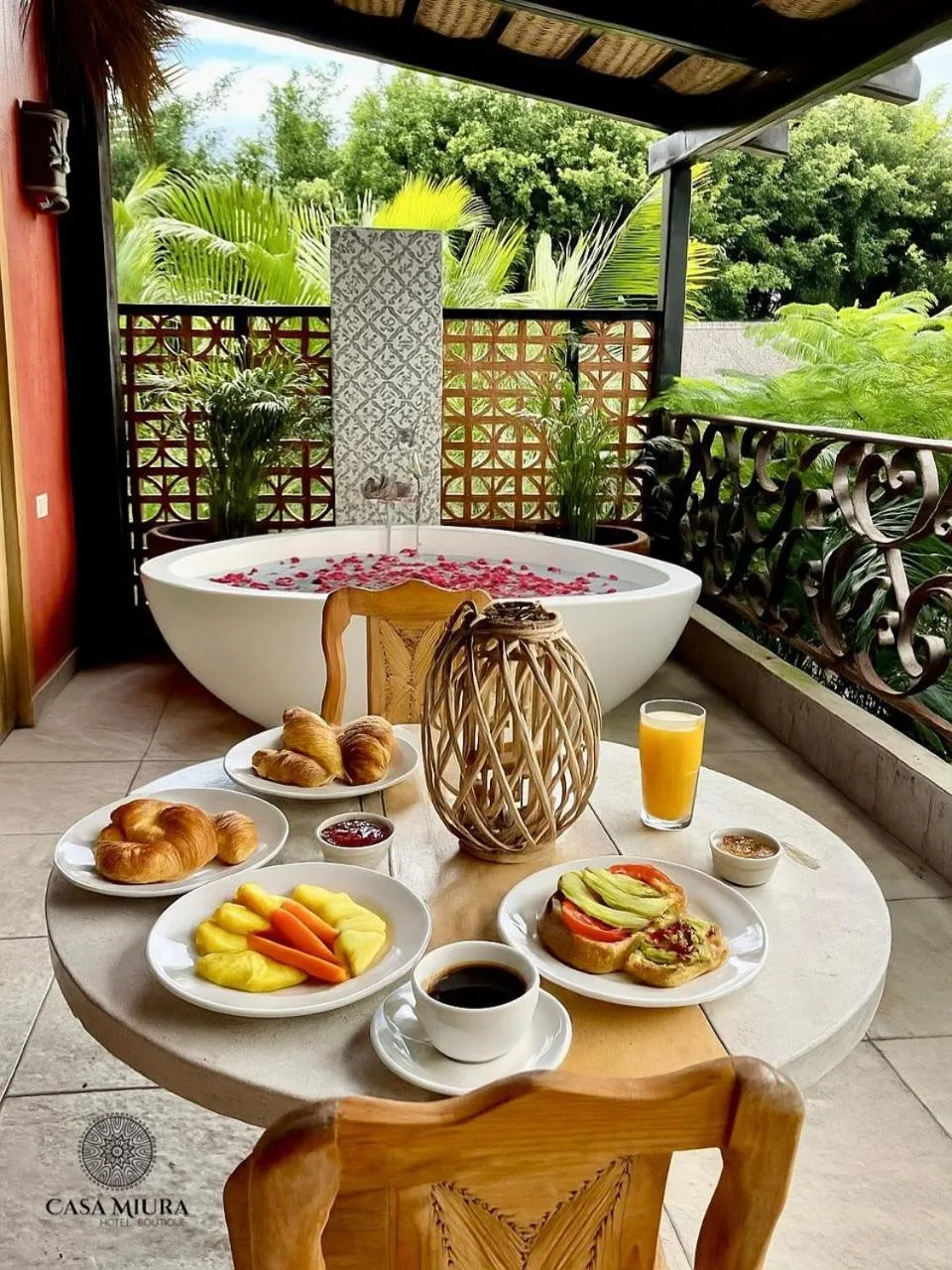 Balcony/Terrace in Casa Miura Hotel Boutique