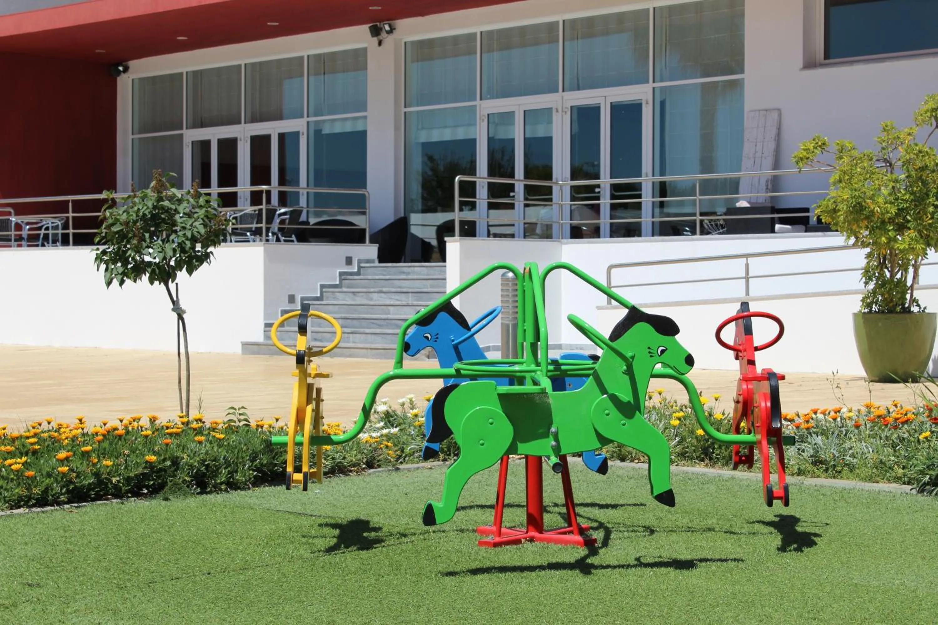 Children play ground in BejaParque Hotel