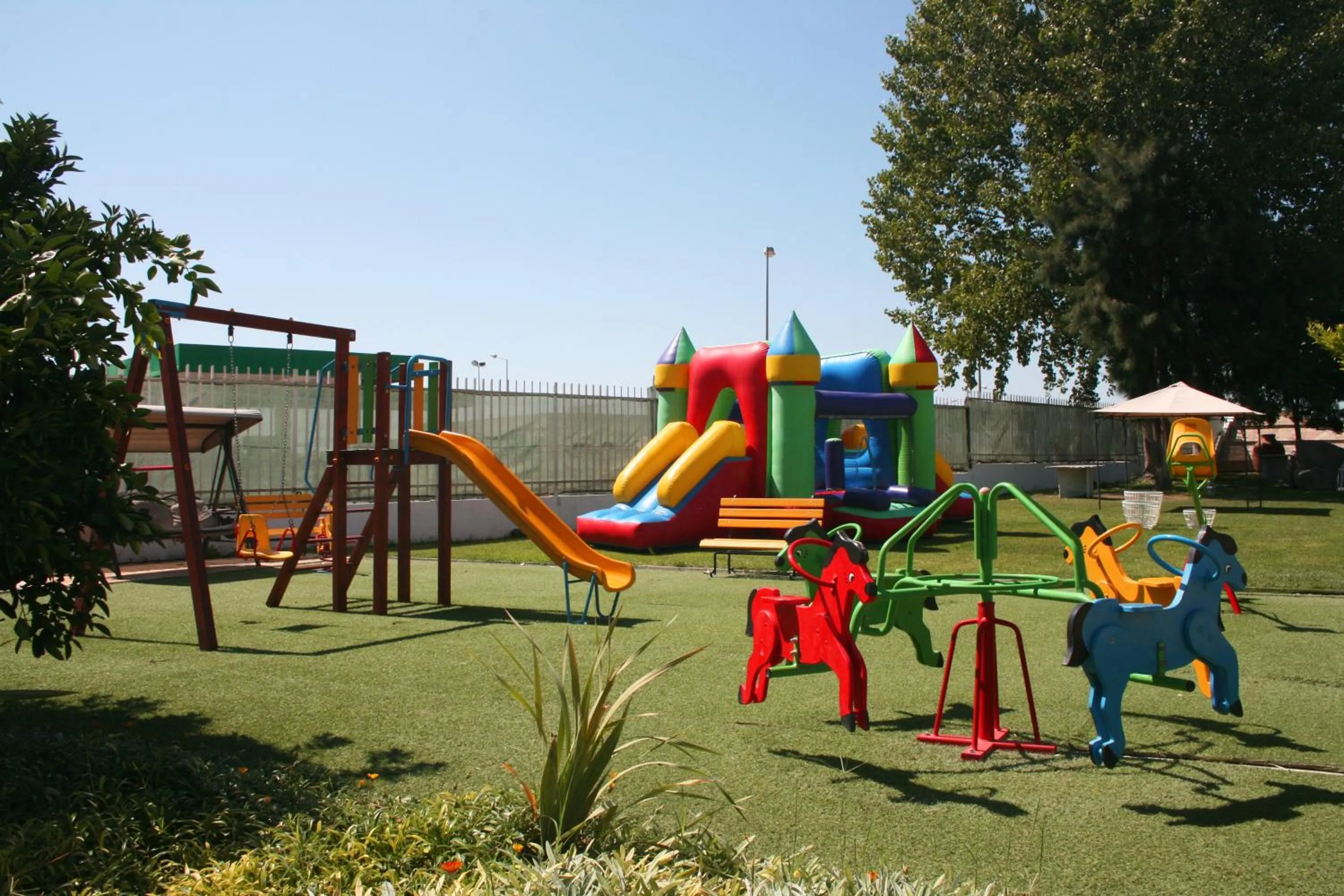 Children play ground in BejaParque Hotel