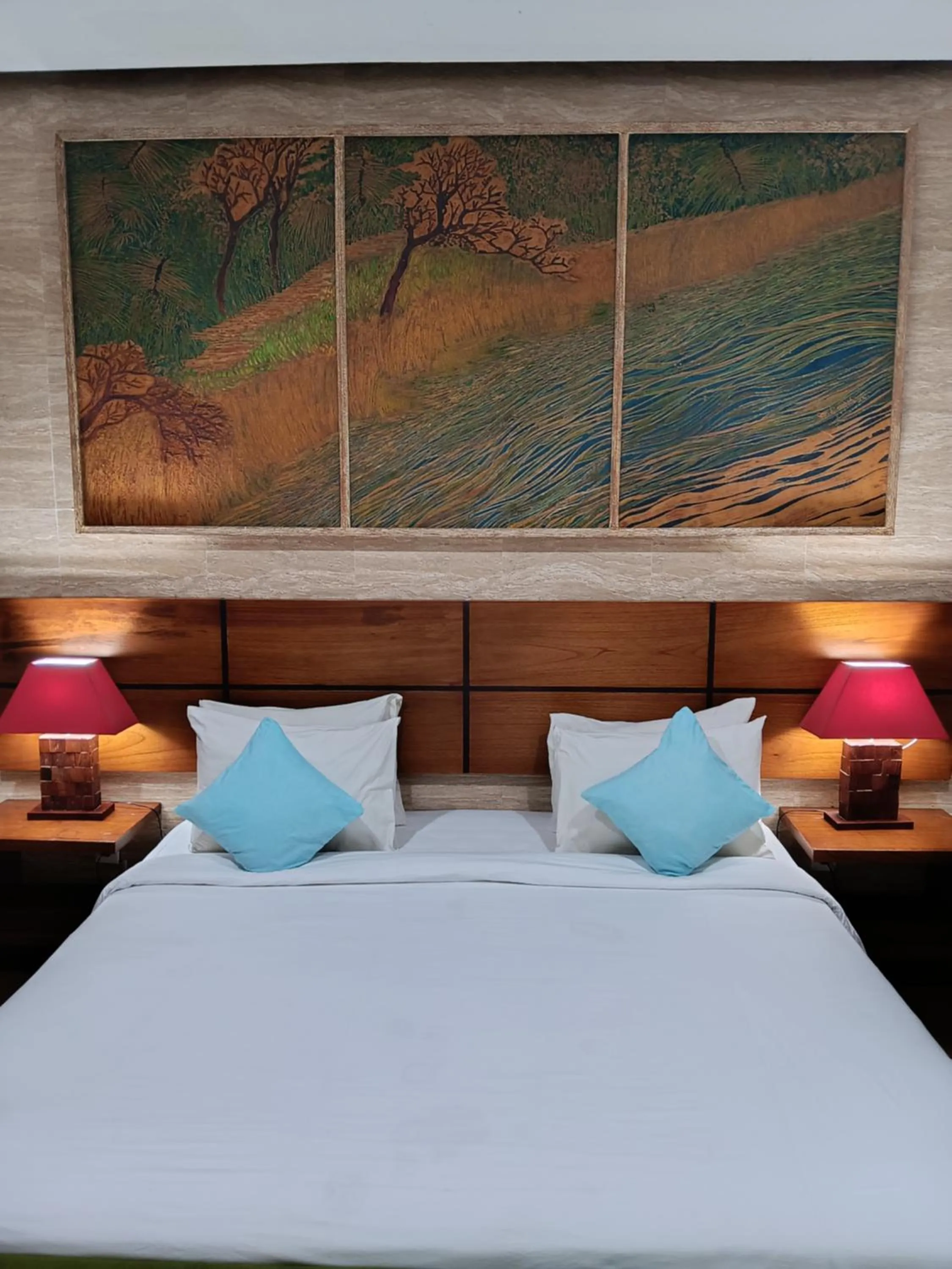Bed in The Green Zhurga Suite Seminyak