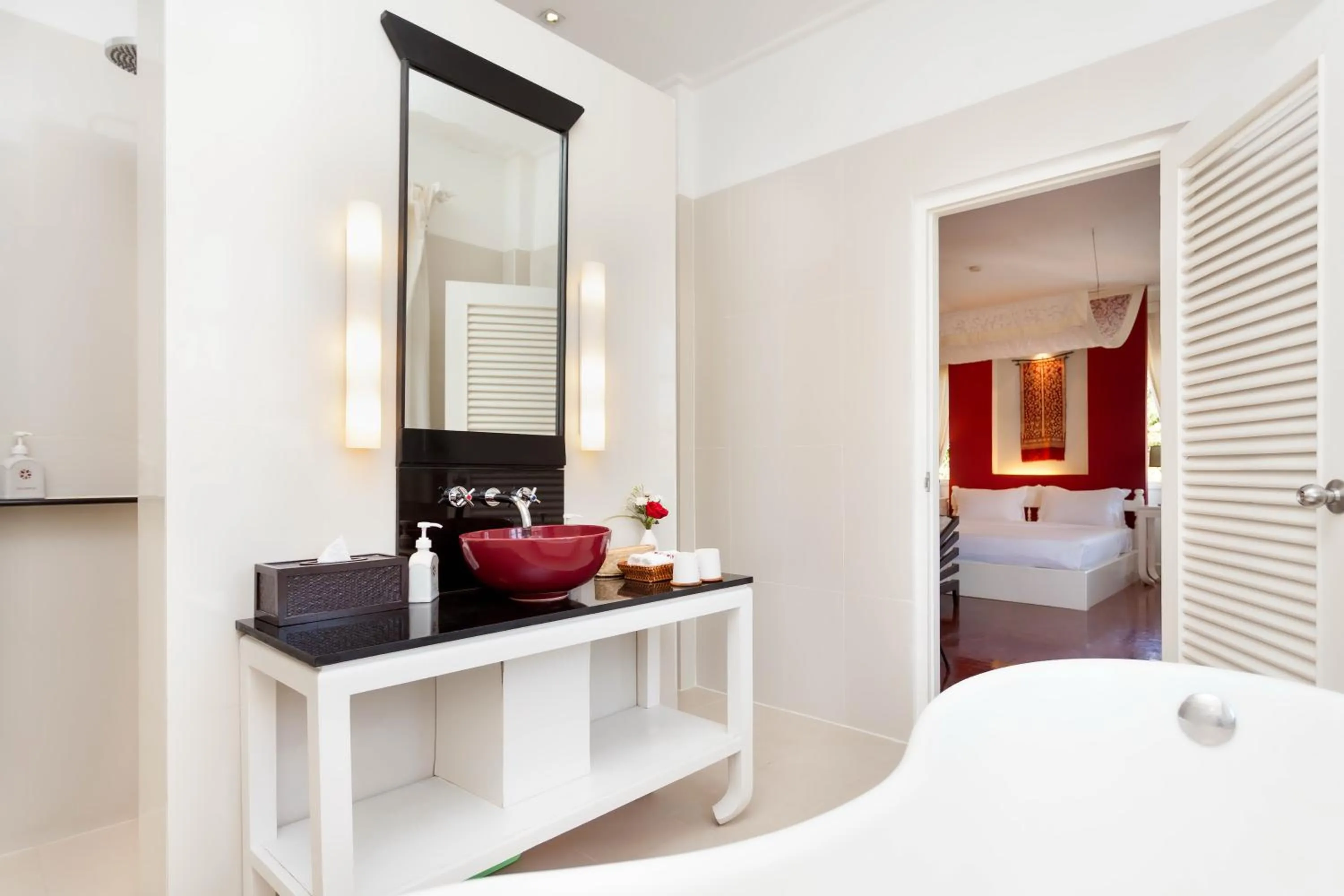 Bedroom, Bed in Homm Souvannaphoum Luang Prabang, part of Banyan Group