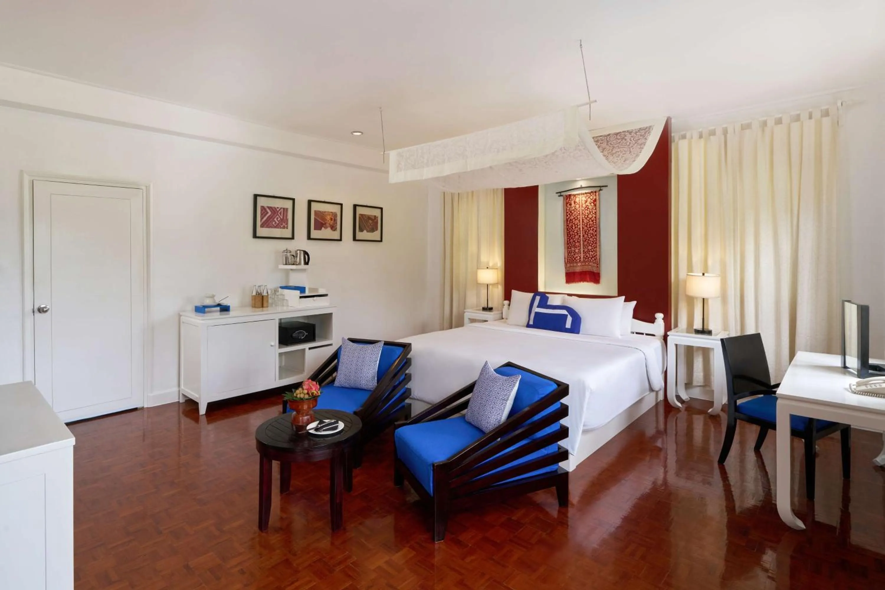 Bedroom, Bed in Homm Souvannaphoum Luang Prabang, part of Banyan Group