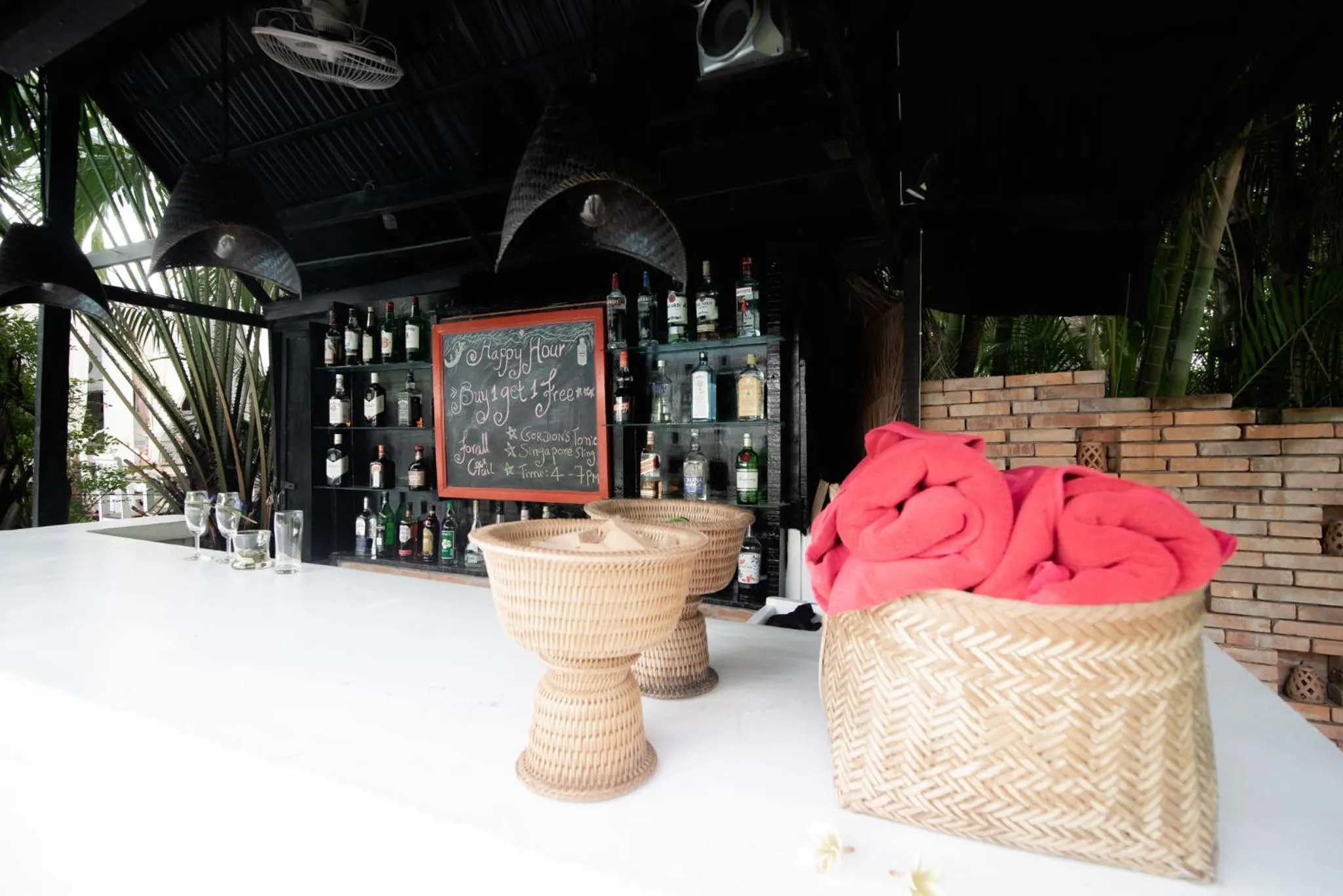 Lounge or bar in Homm Souvannaphoum Luang Prabang, part of Banyan Group