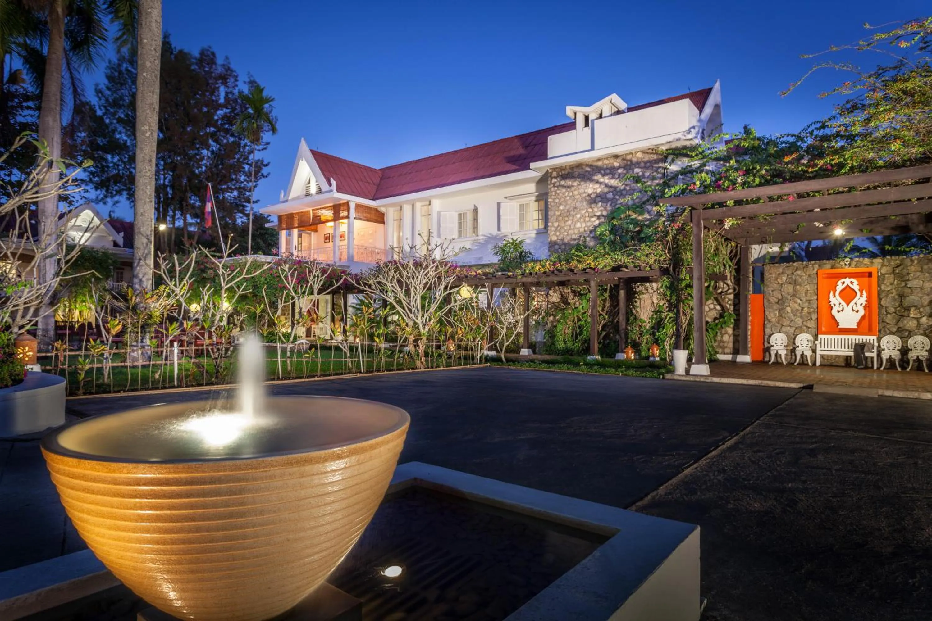 Property building in Homm Souvannaphoum Luang Prabang, part of Banyan Group