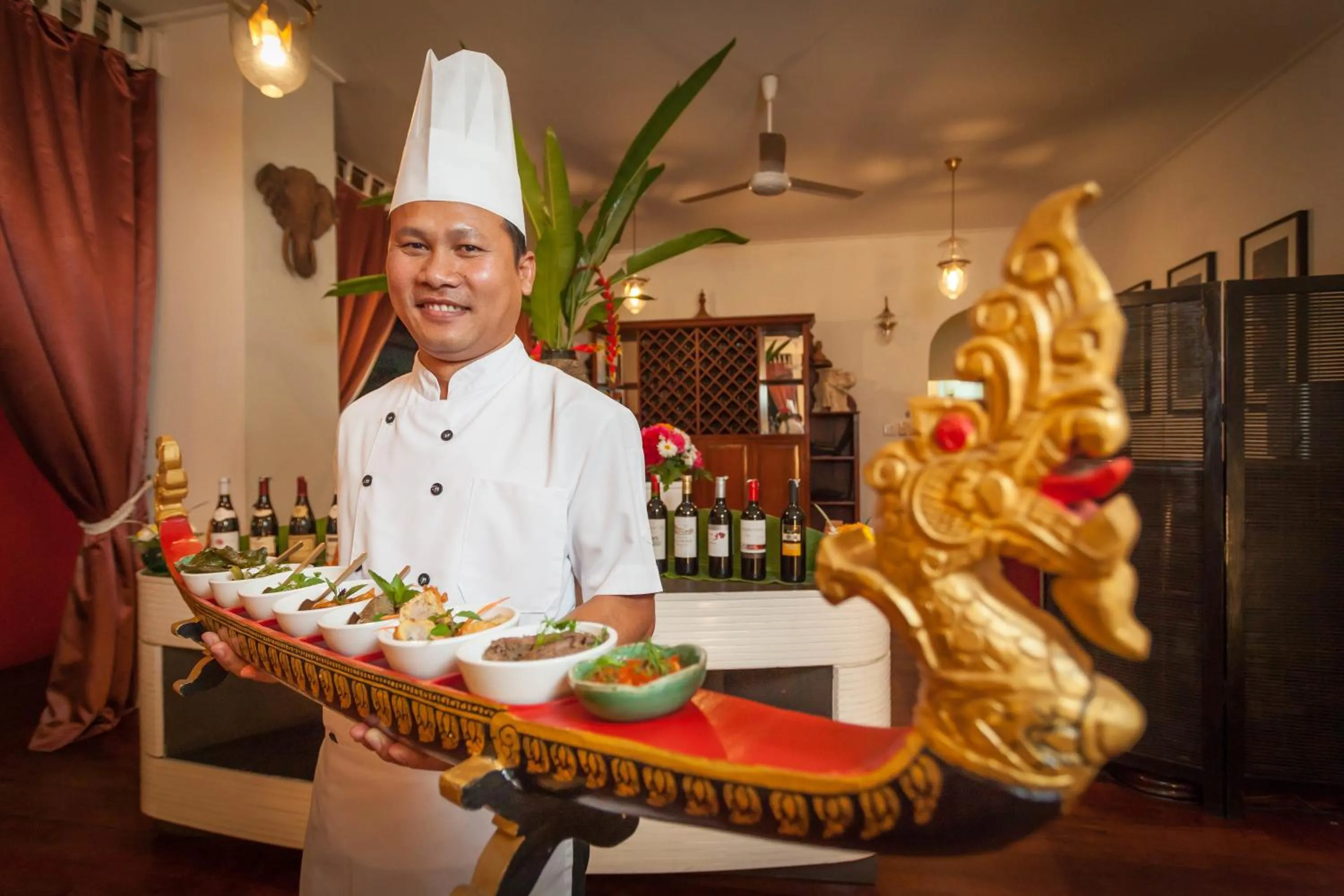 Food close-up in Homm Souvannaphoum Luang Prabang, part of Banyan Group