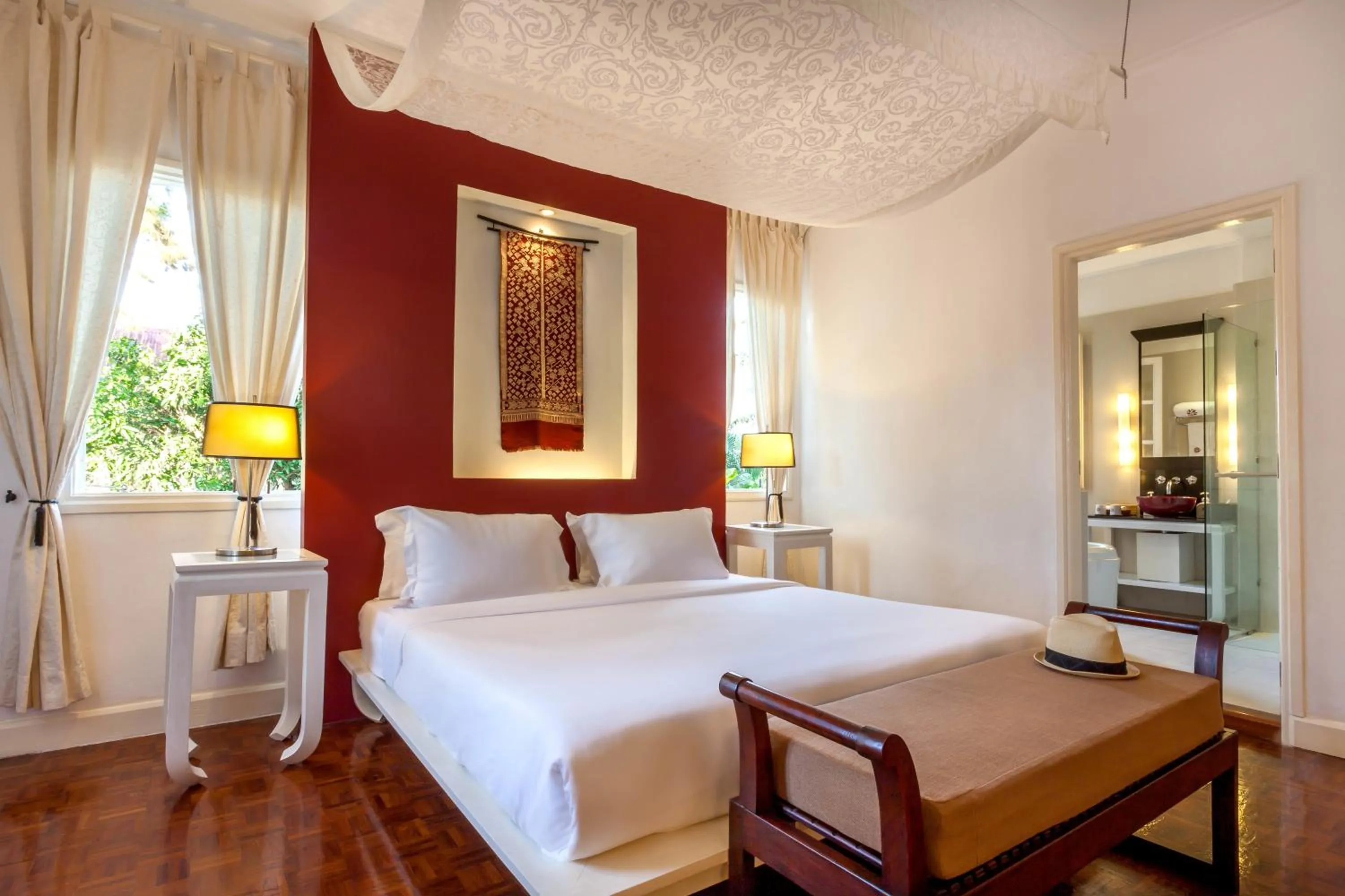 Photo of the whole room, Bed in Homm Souvannaphoum Luang Prabang, part of Banyan Group