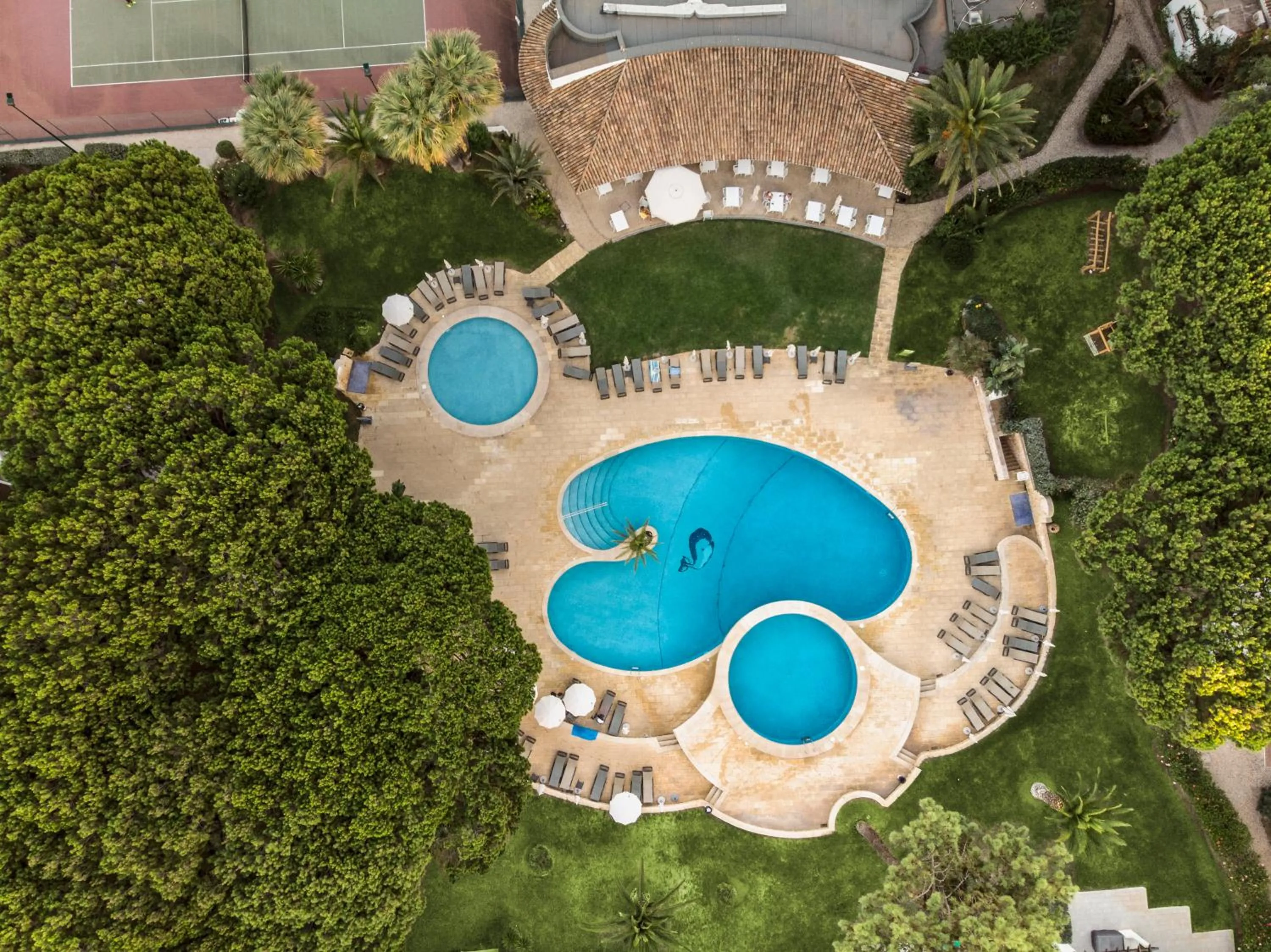 Bird's eye view in Balaia Golf Village