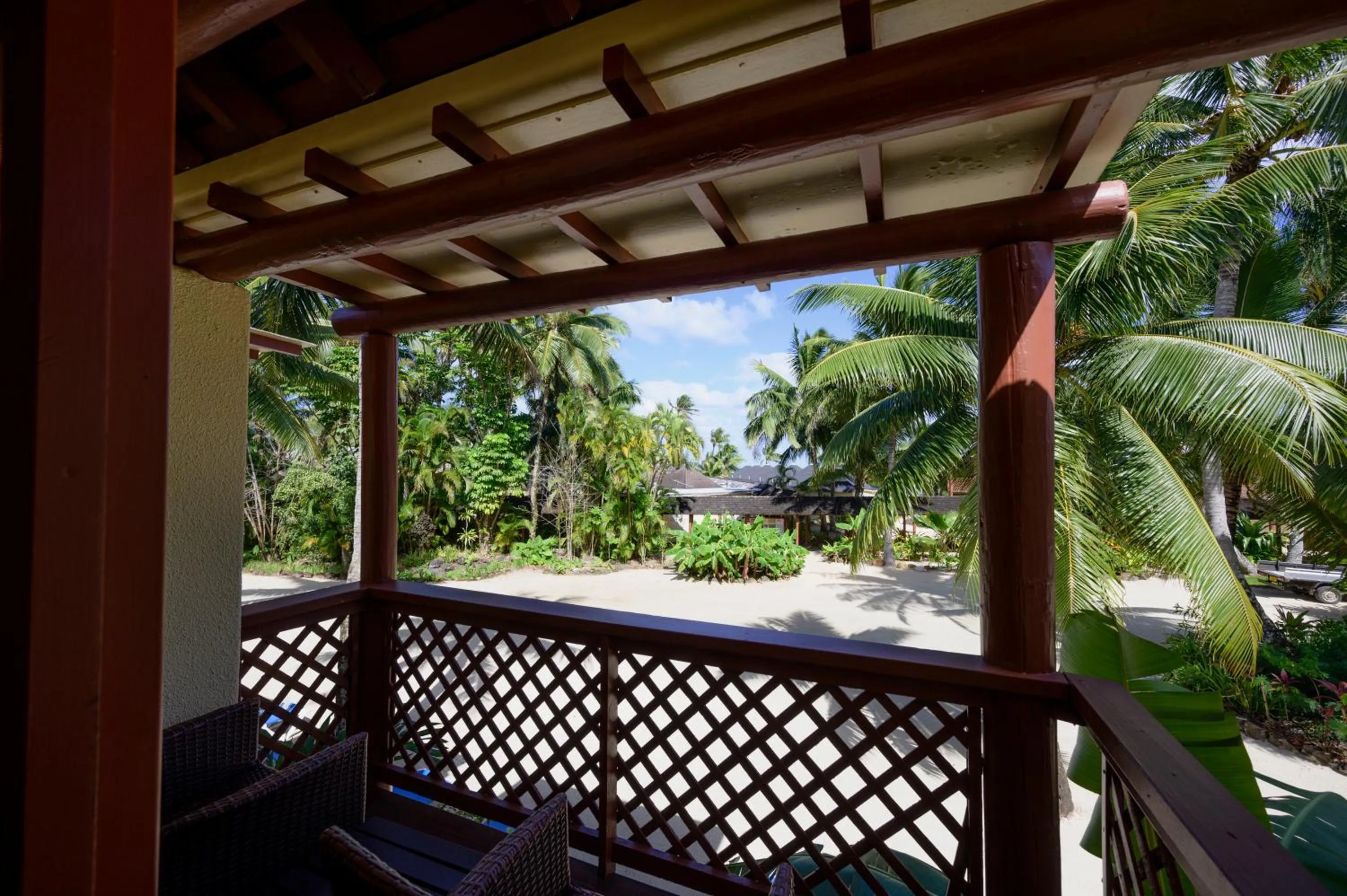 Garden in The Rarotongan Beach Resort & Lagoonarium