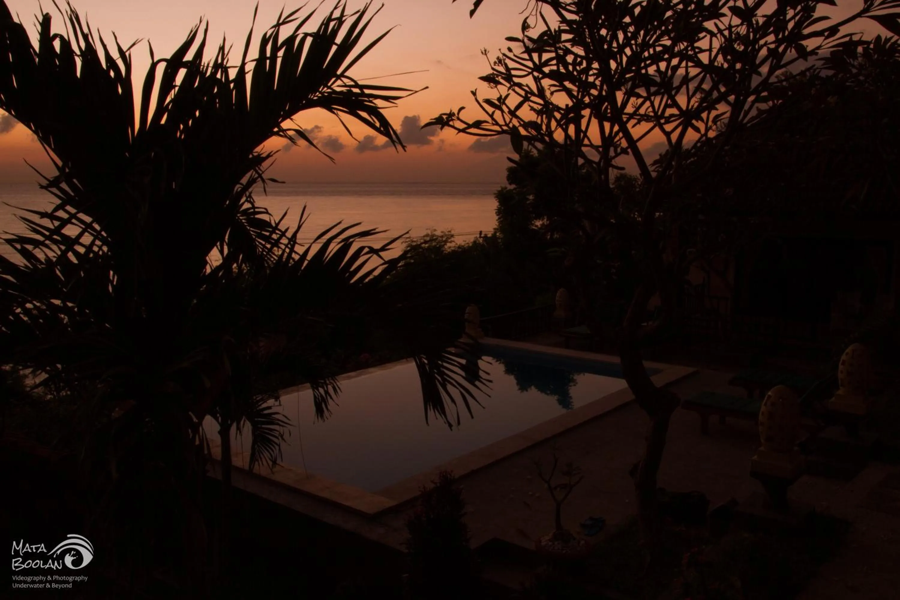 Sea view in Beten Waru Bungalow and Restaurant