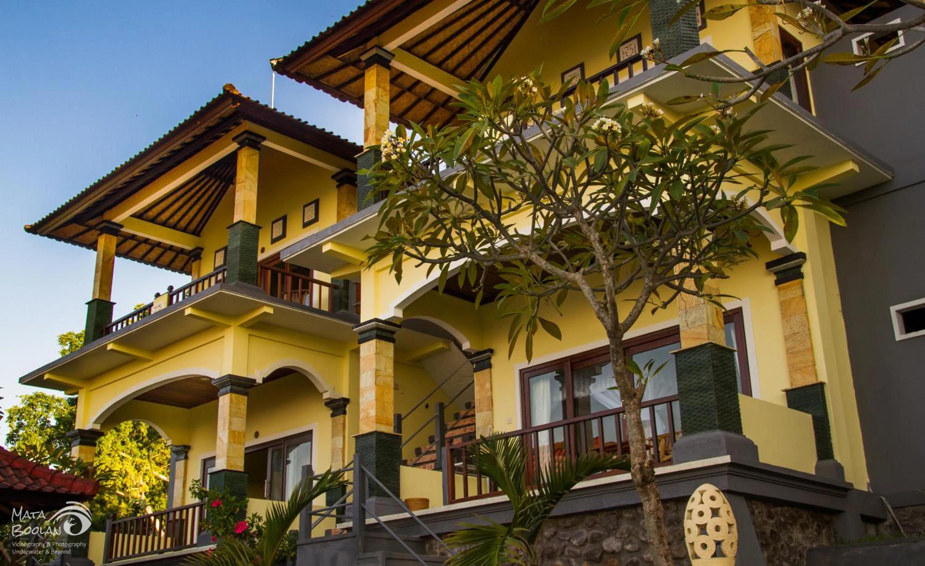 Decorative detail in Beten Waru Bungalow and Restaurant