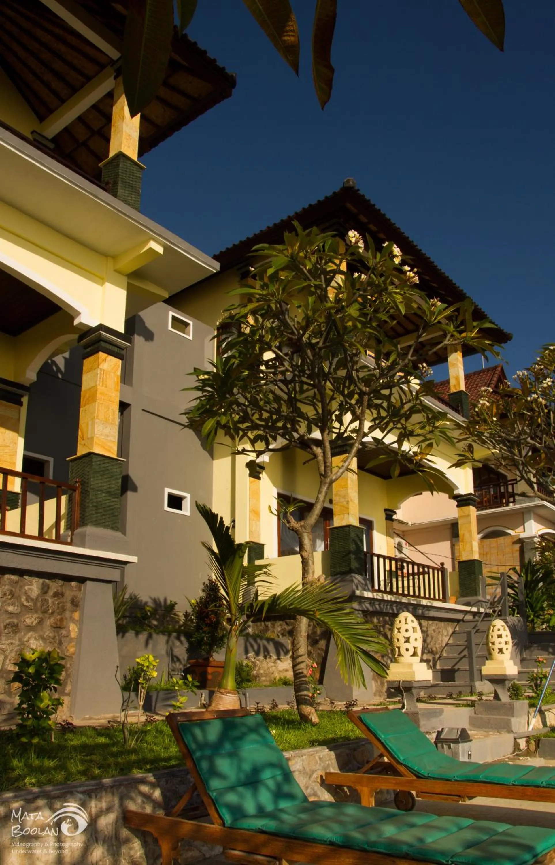 Decorative detail in Beten Waru Bungalow and Restaurant