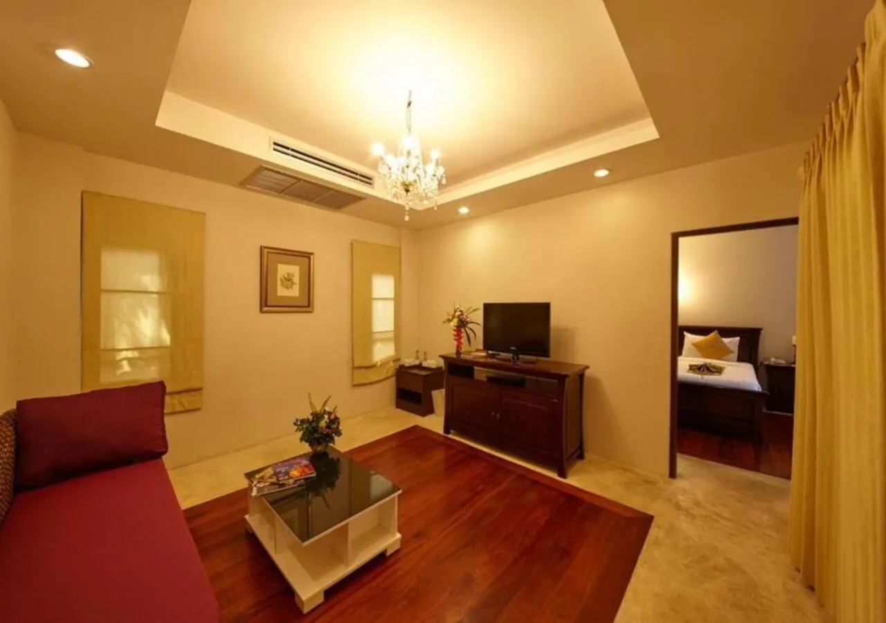 Living room, Bed in Phuwanalee Resort