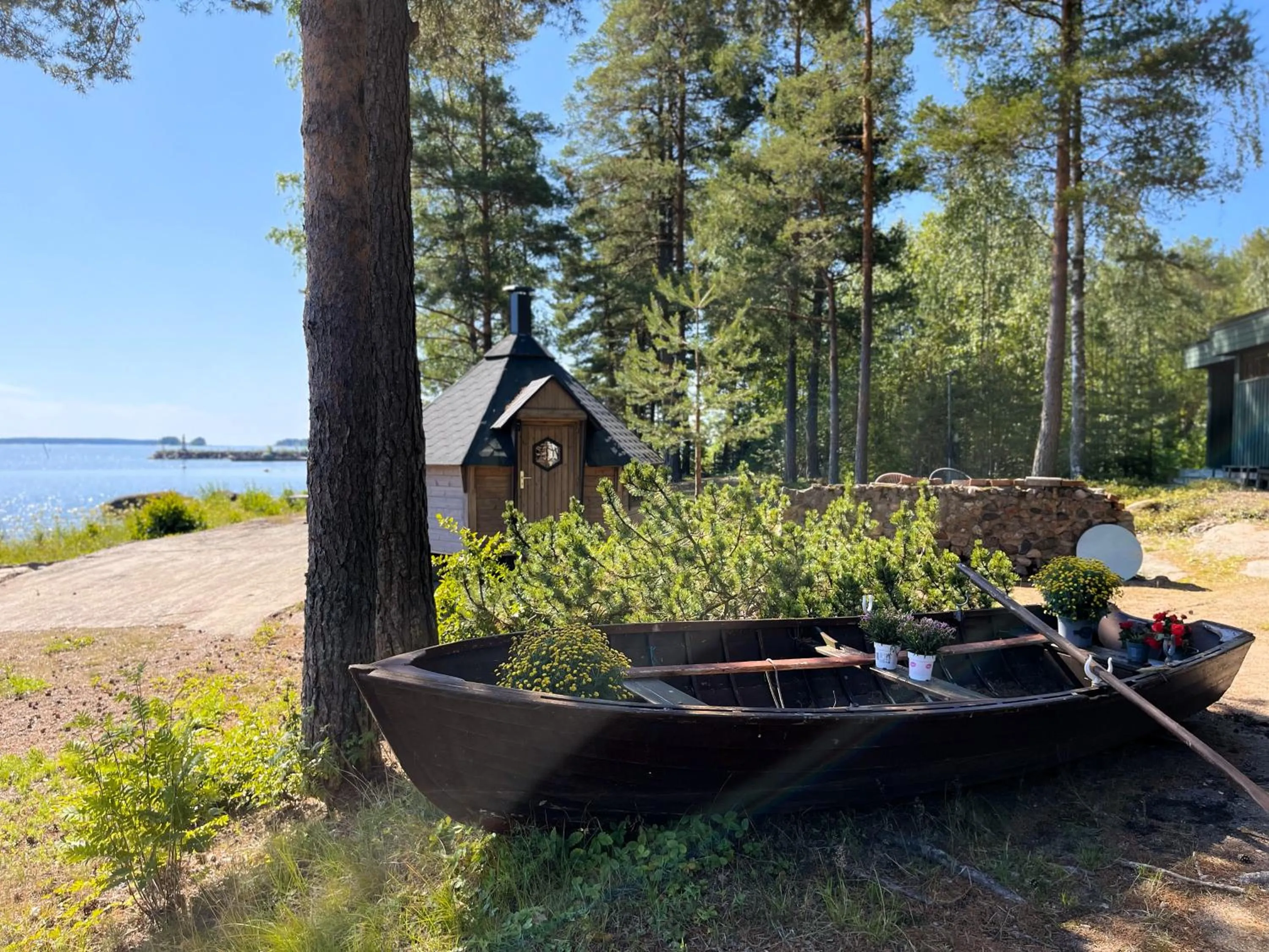 Natural landscape in Beach Hotel Santalahti