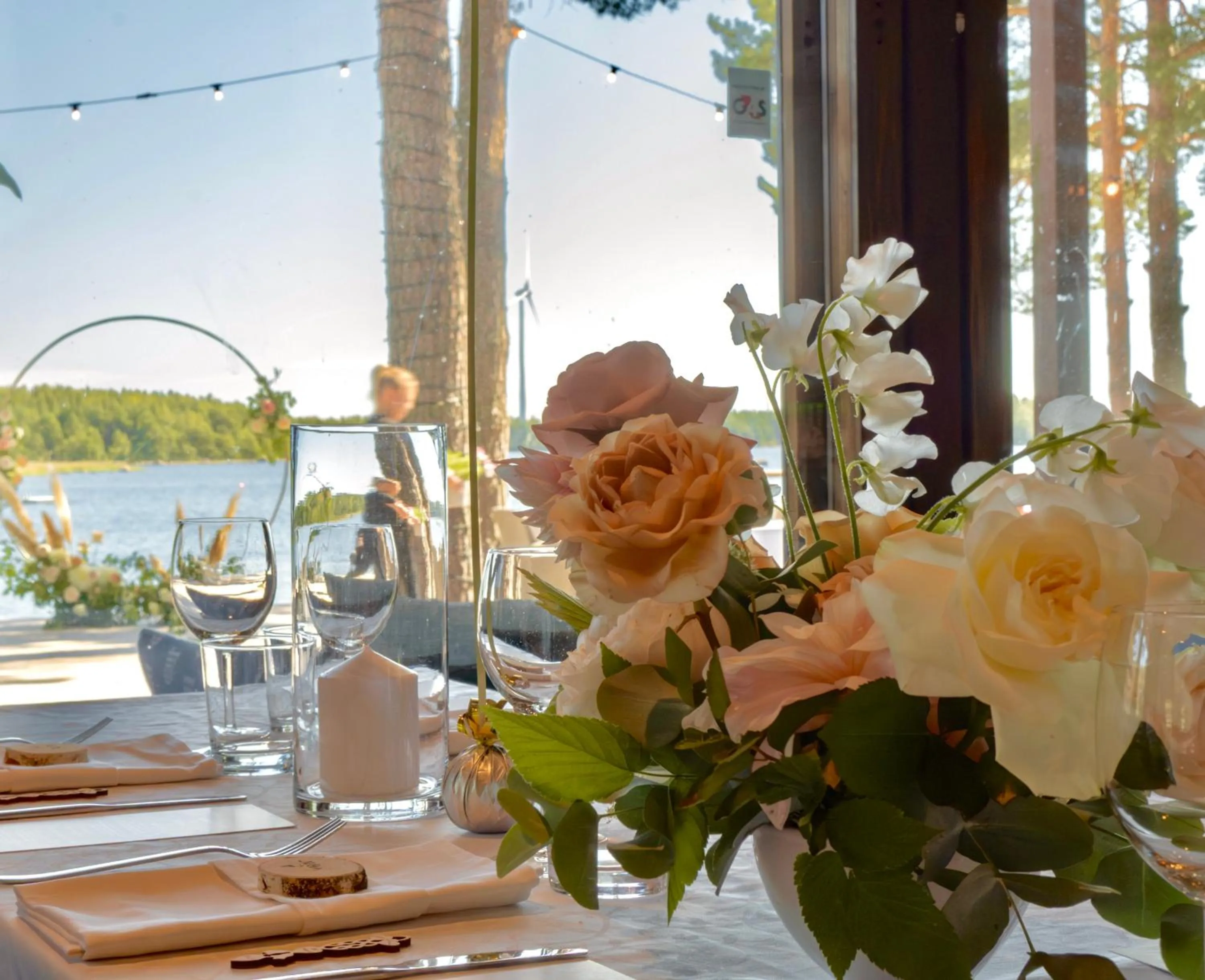 Restaurant/places to eat in Beach Hotel Santalahti