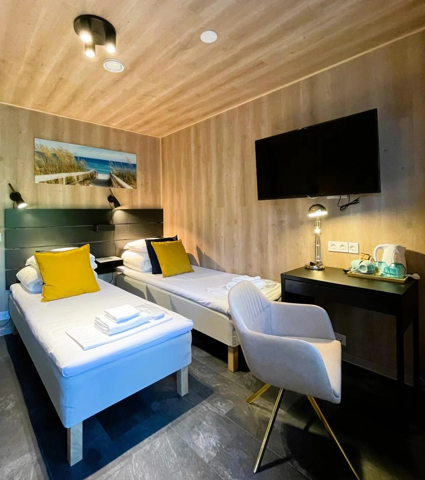 TV and multimedia, Bed in Beach Hotel Santalahti