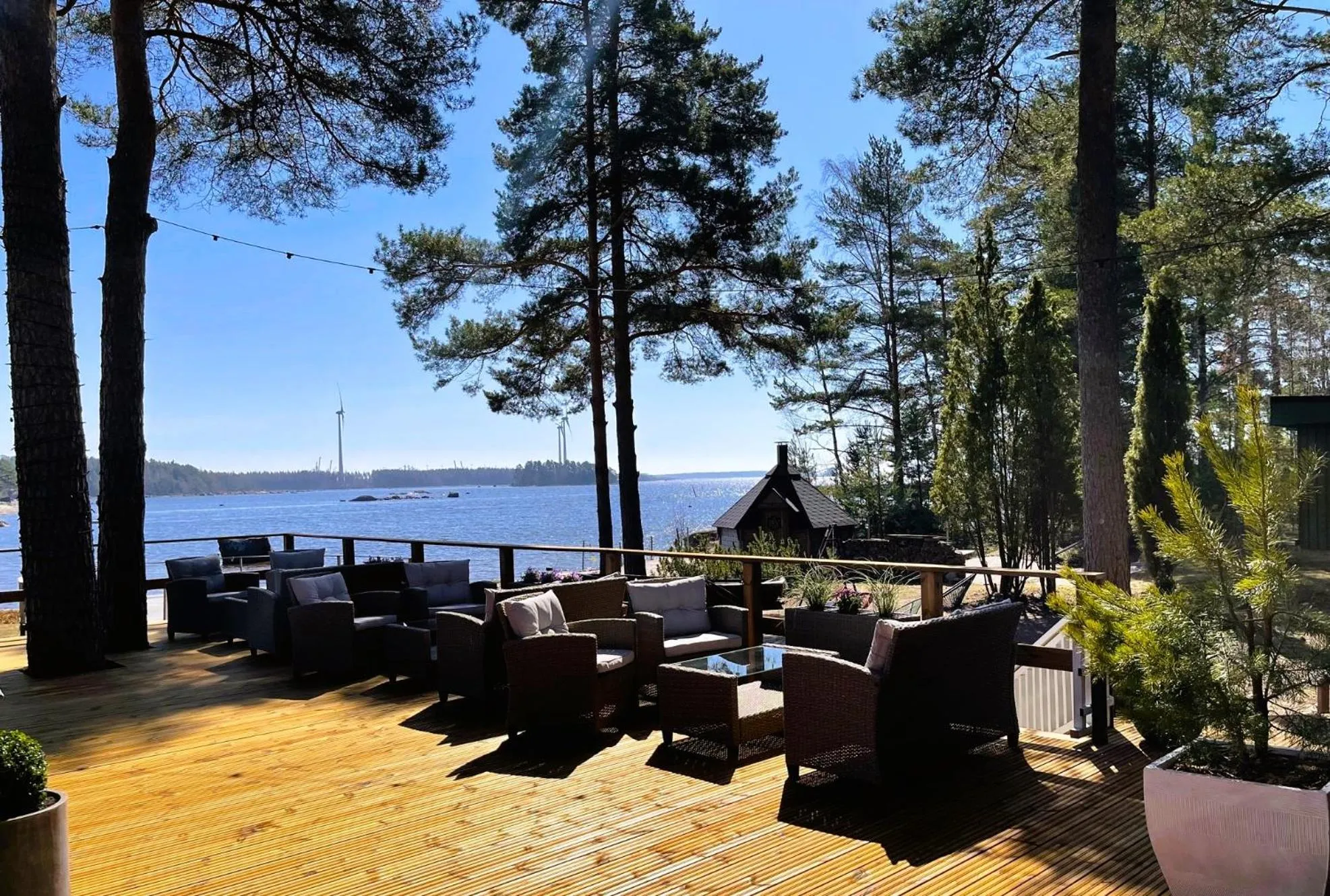 Restaurant/places to eat in Beach Hotel Santalahti
