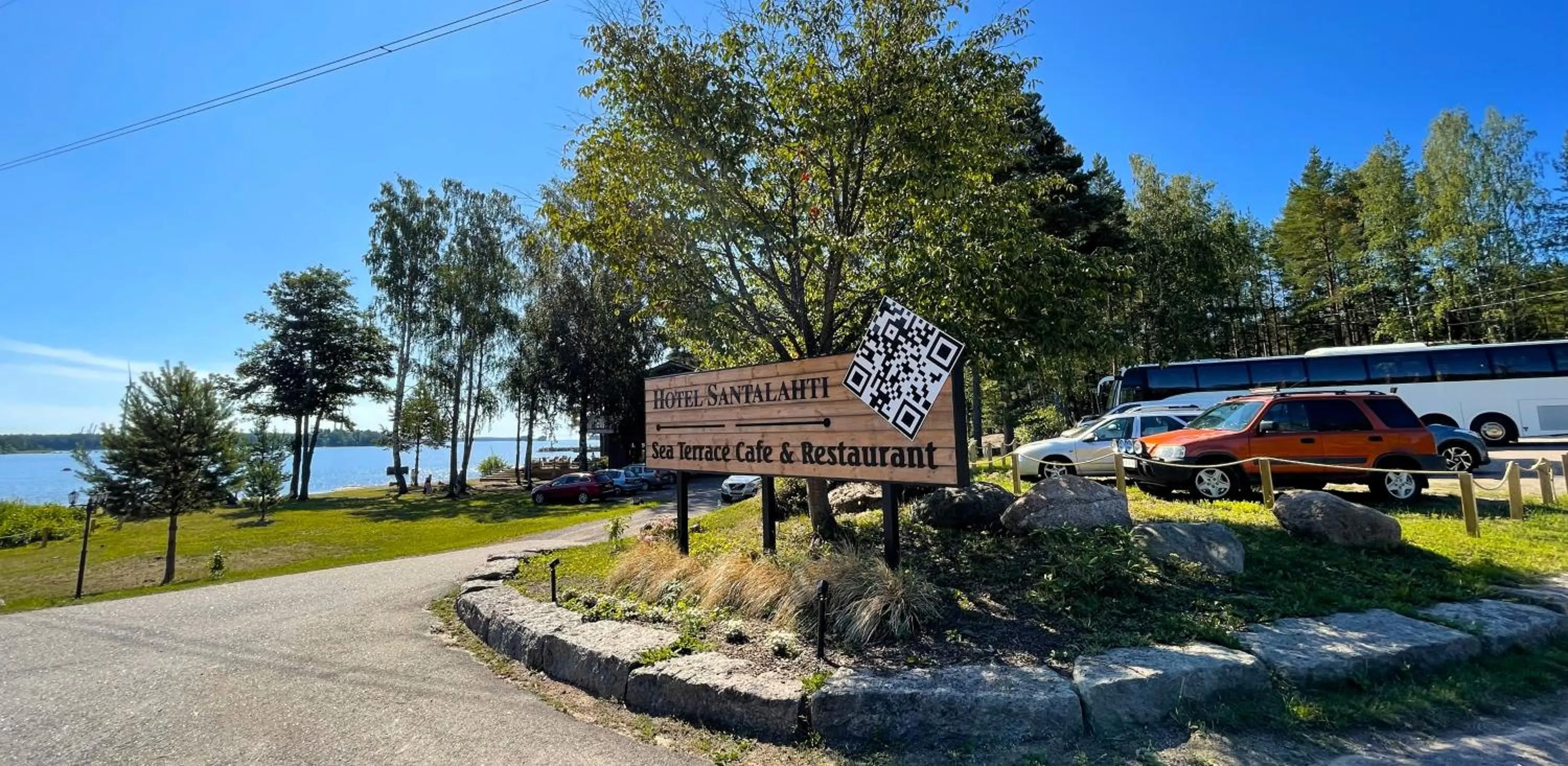 Logo/Certificate/Sign in Beach Hotel Santalahti