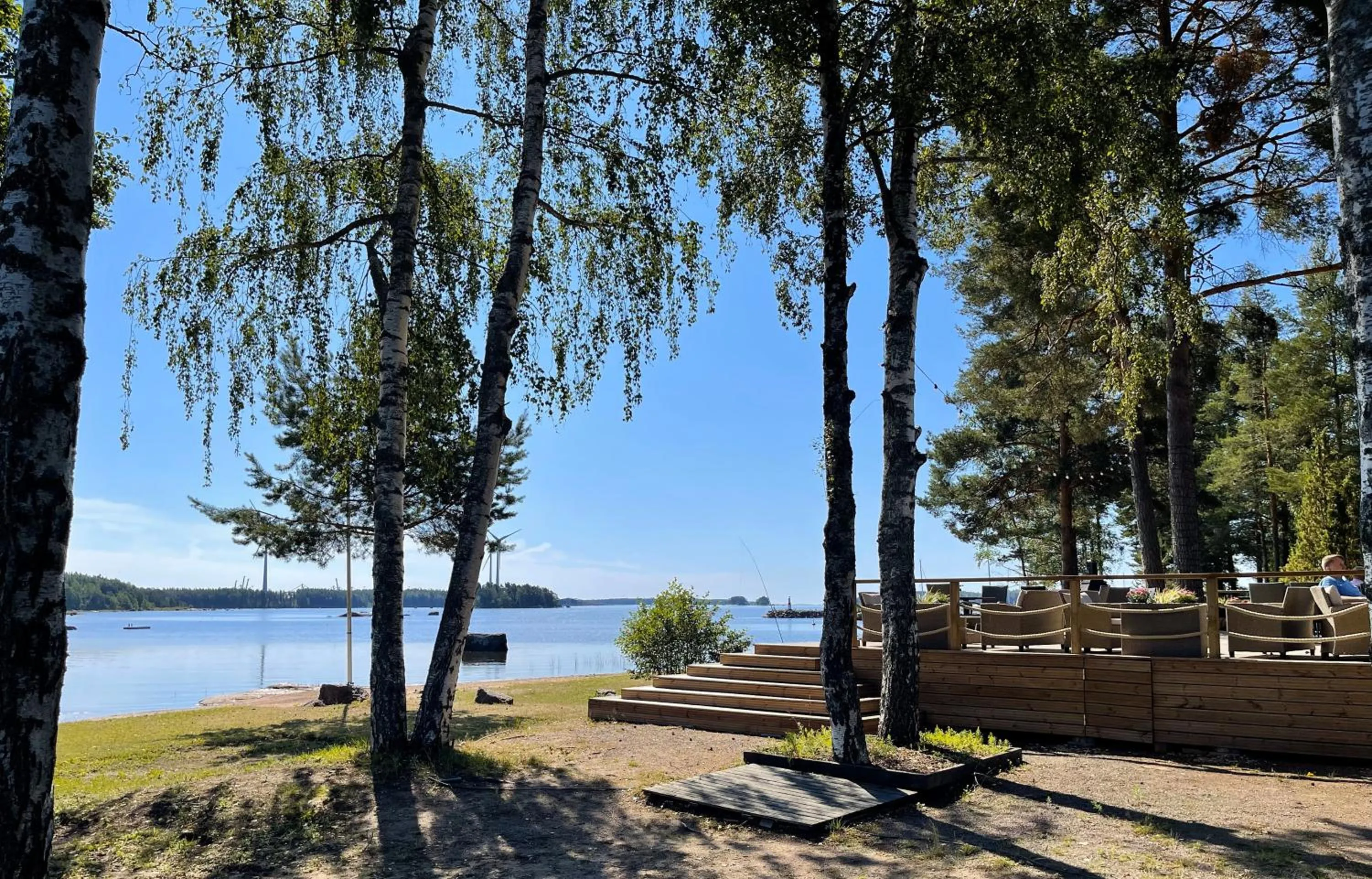 Natural landscape in Beach Hotel Santalahti
