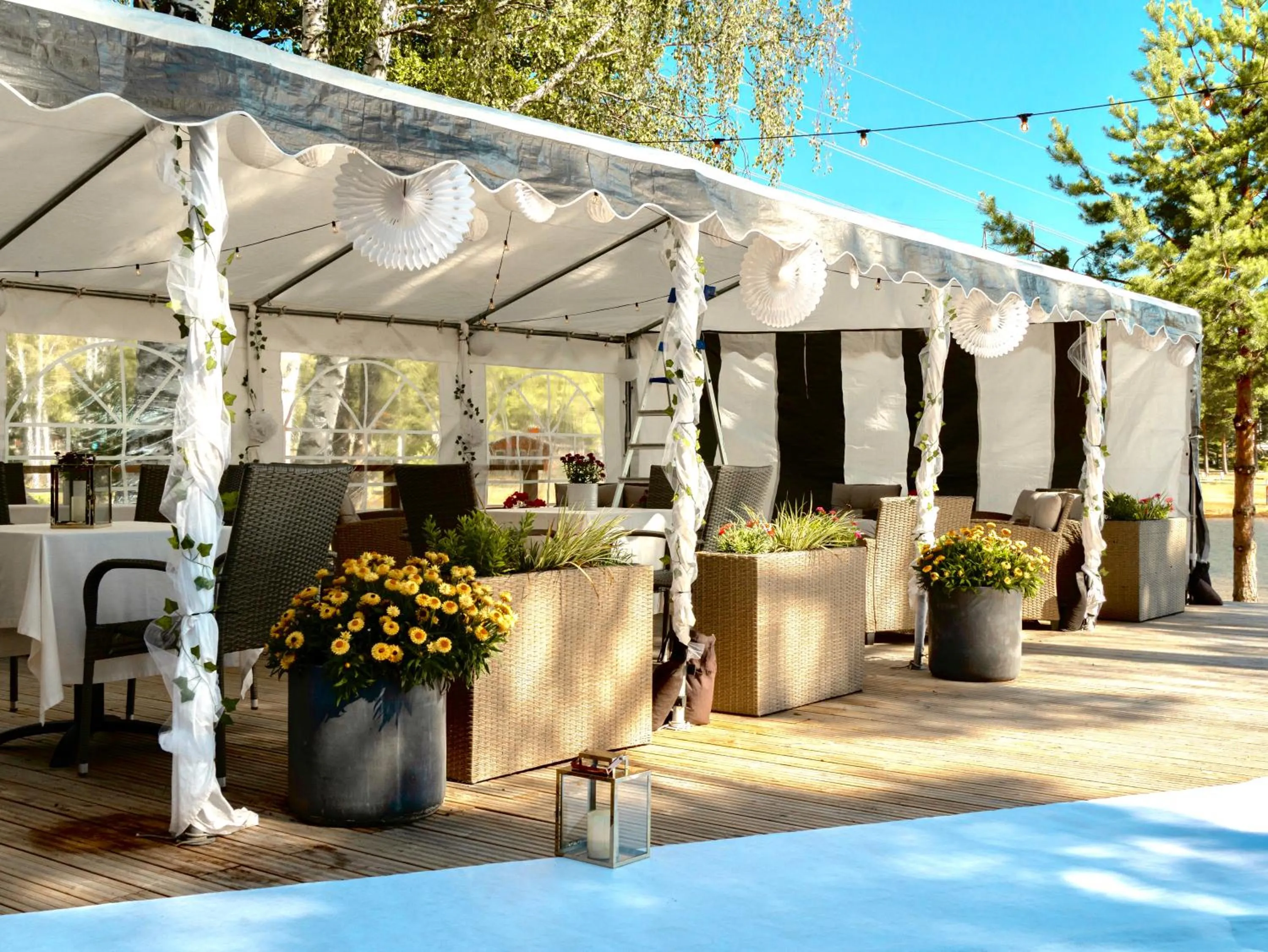 Restaurant/places to eat in Beach Hotel Santalahti