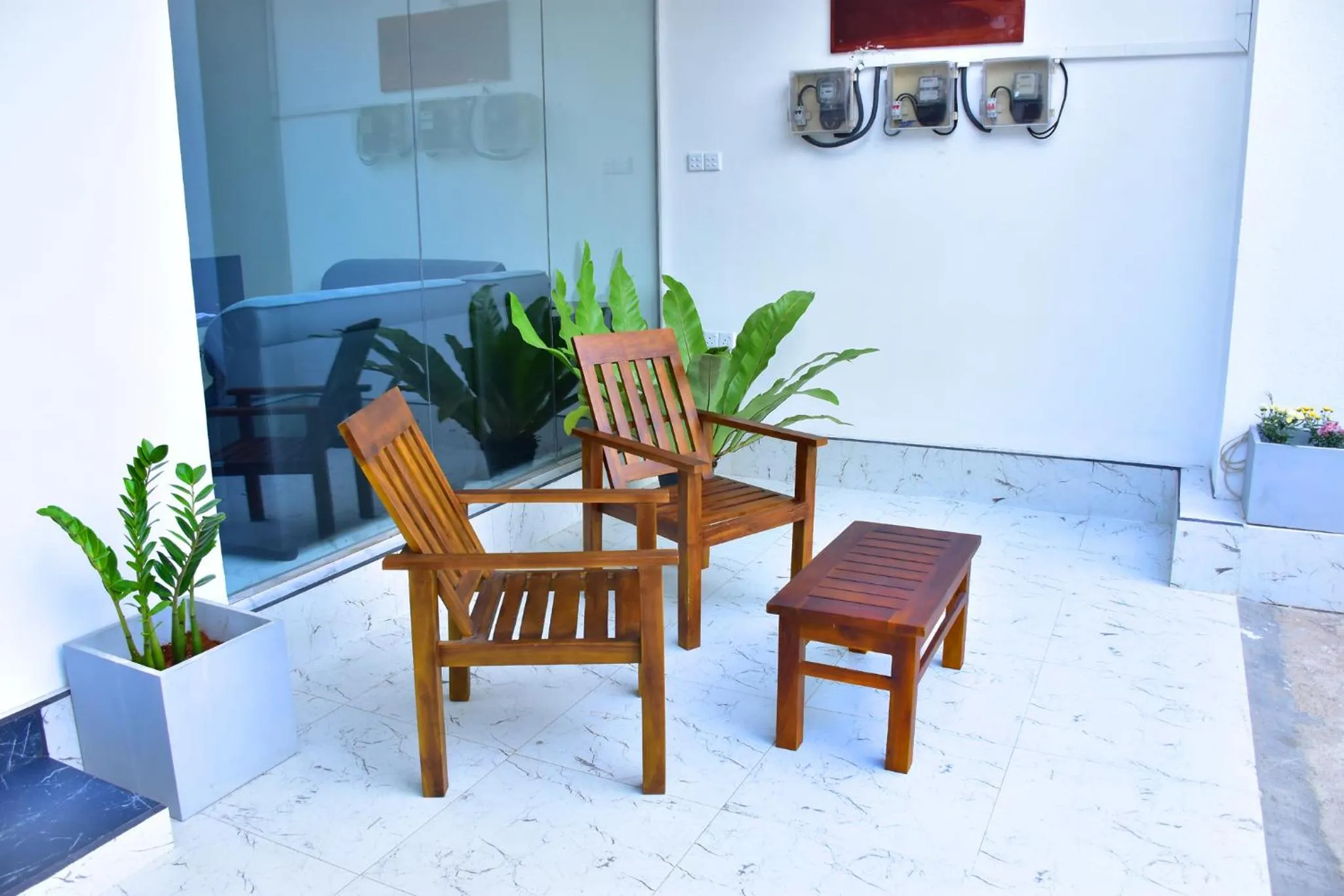 Seating area in Ella, Nine Arch Holiday Resort