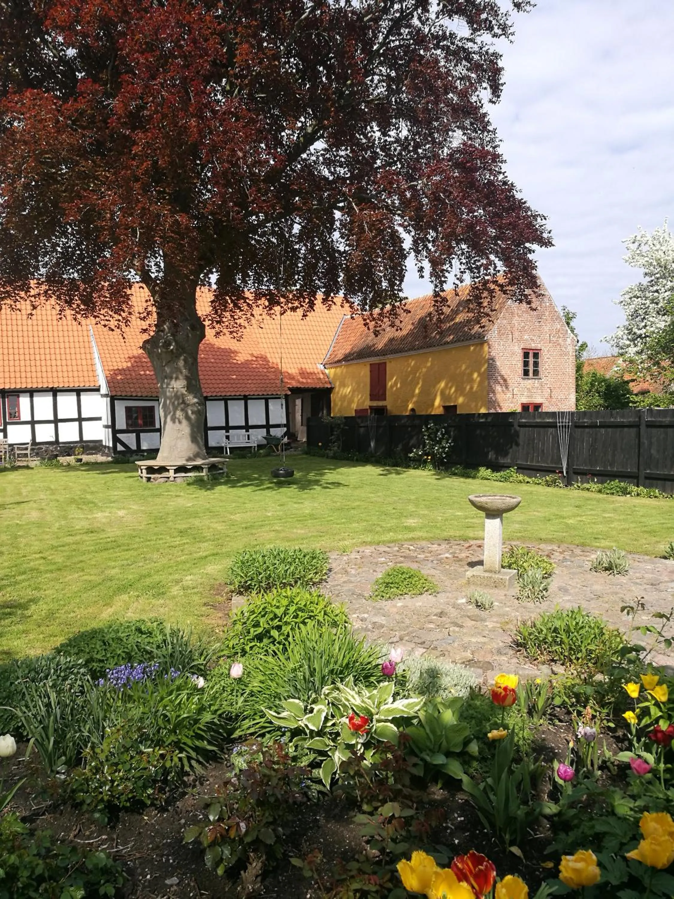 Garden in Kjobing Manor