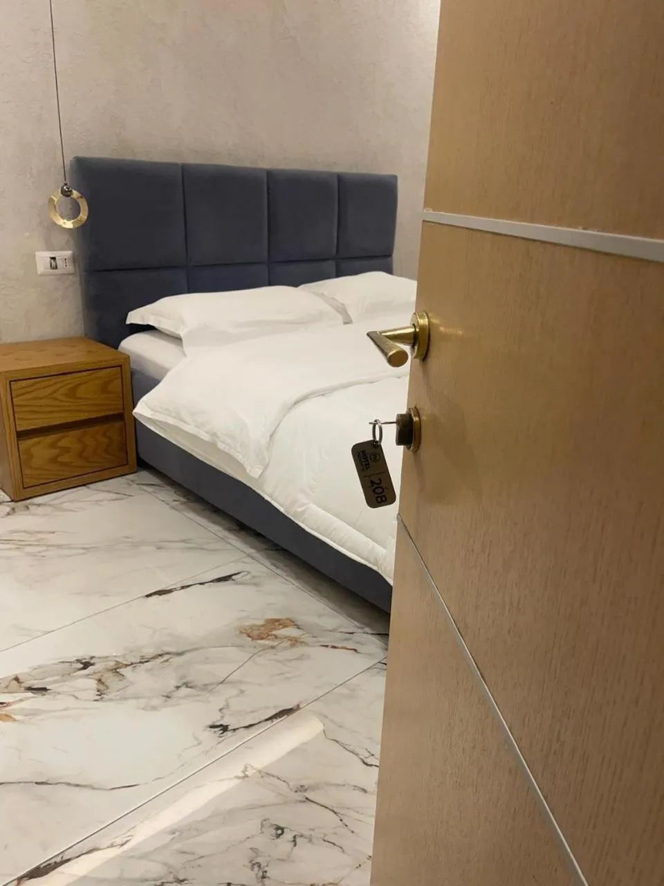 Bed in Hotel Piemonte